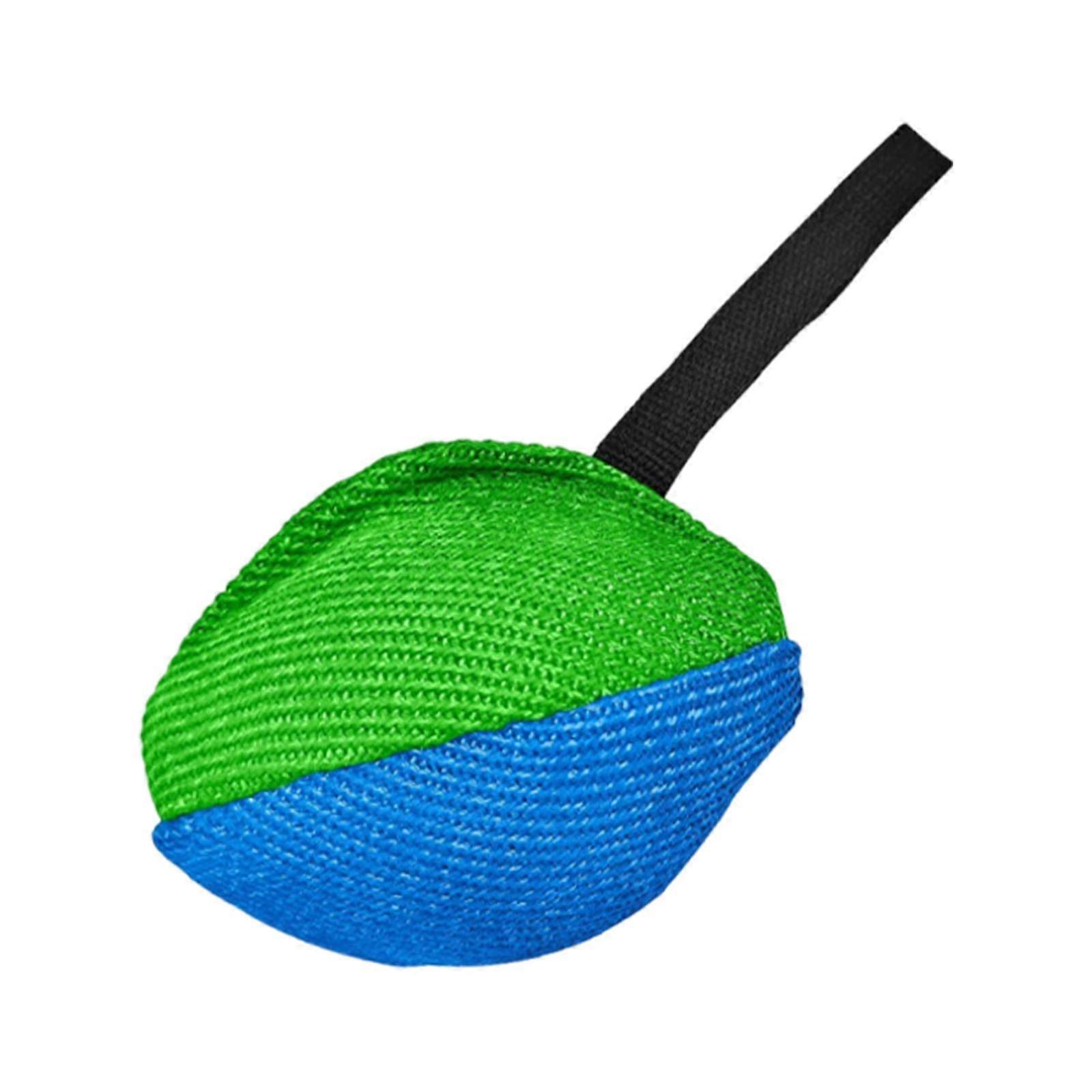 Dog Tug Ball Bite Training Sturdy Portable Comfortable with Handle Interactive