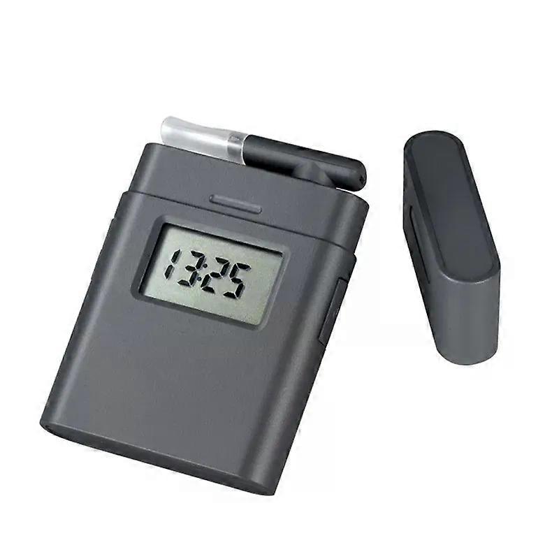 GREENWON LCD Display Mini Digital Alcohol Tester Driving Breath Breathalyzer BAC Analyzer with Mouthpieces AT-838