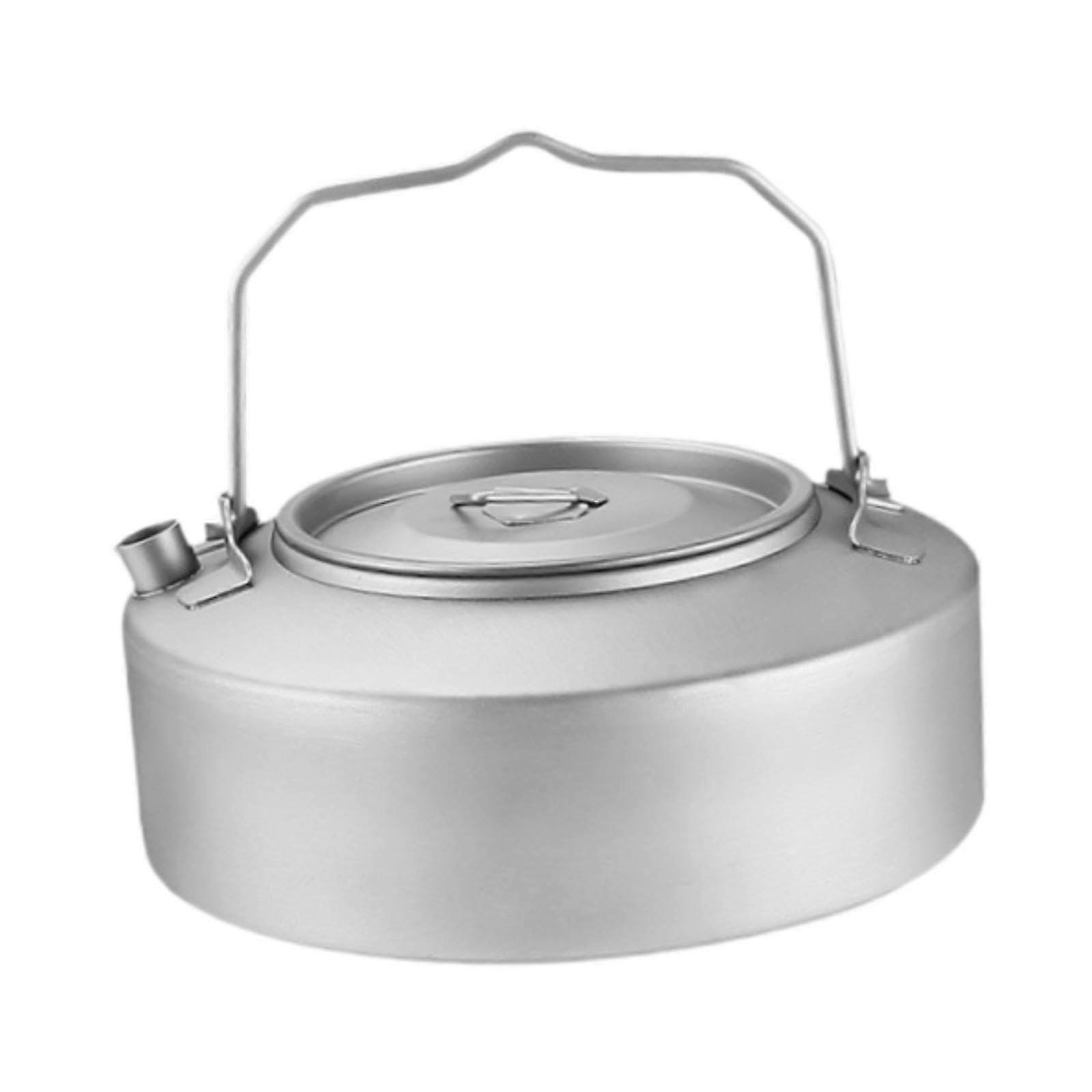 Outdoor camping kettle for use outdoors, 1000 ml