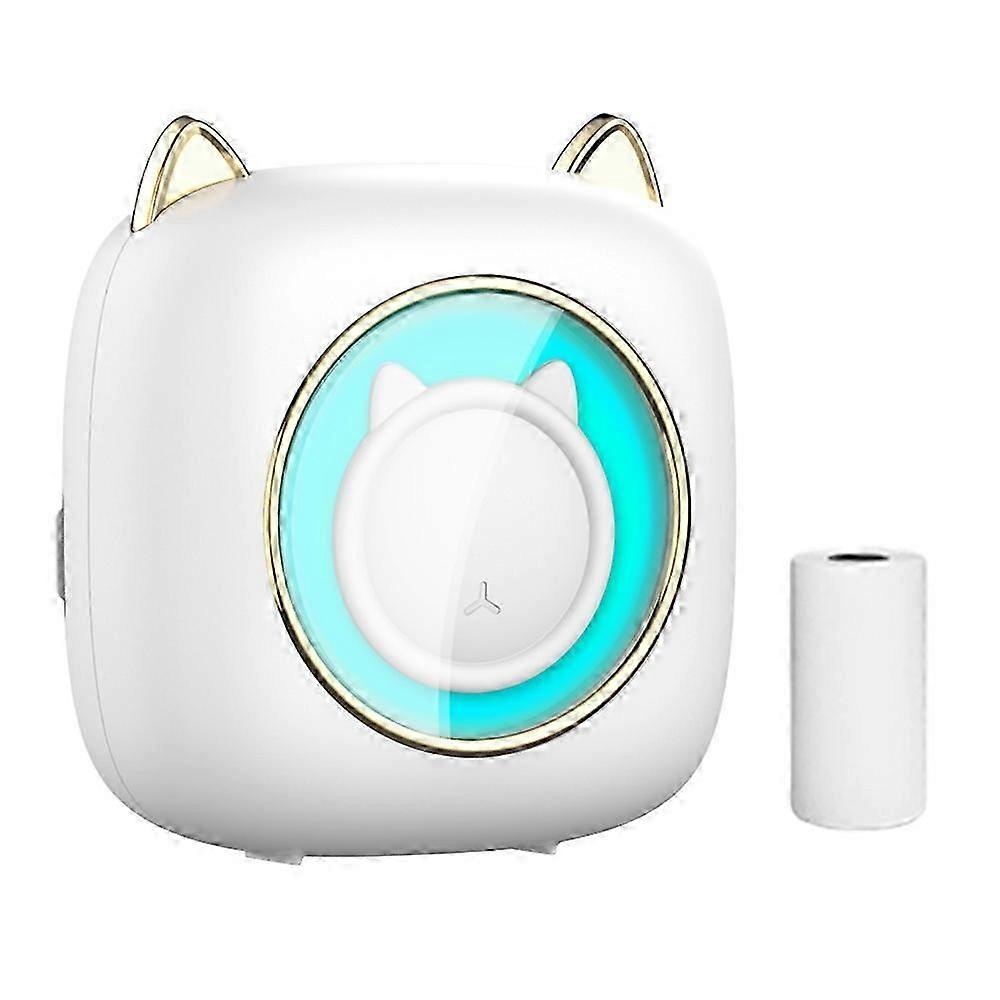 Mini Pocket Printer Portable Thermal Printer Wireless BT Connection 203DPI for Picture Label DIY Handcraft List Meno Notes Journal Receipt Paper Insta
