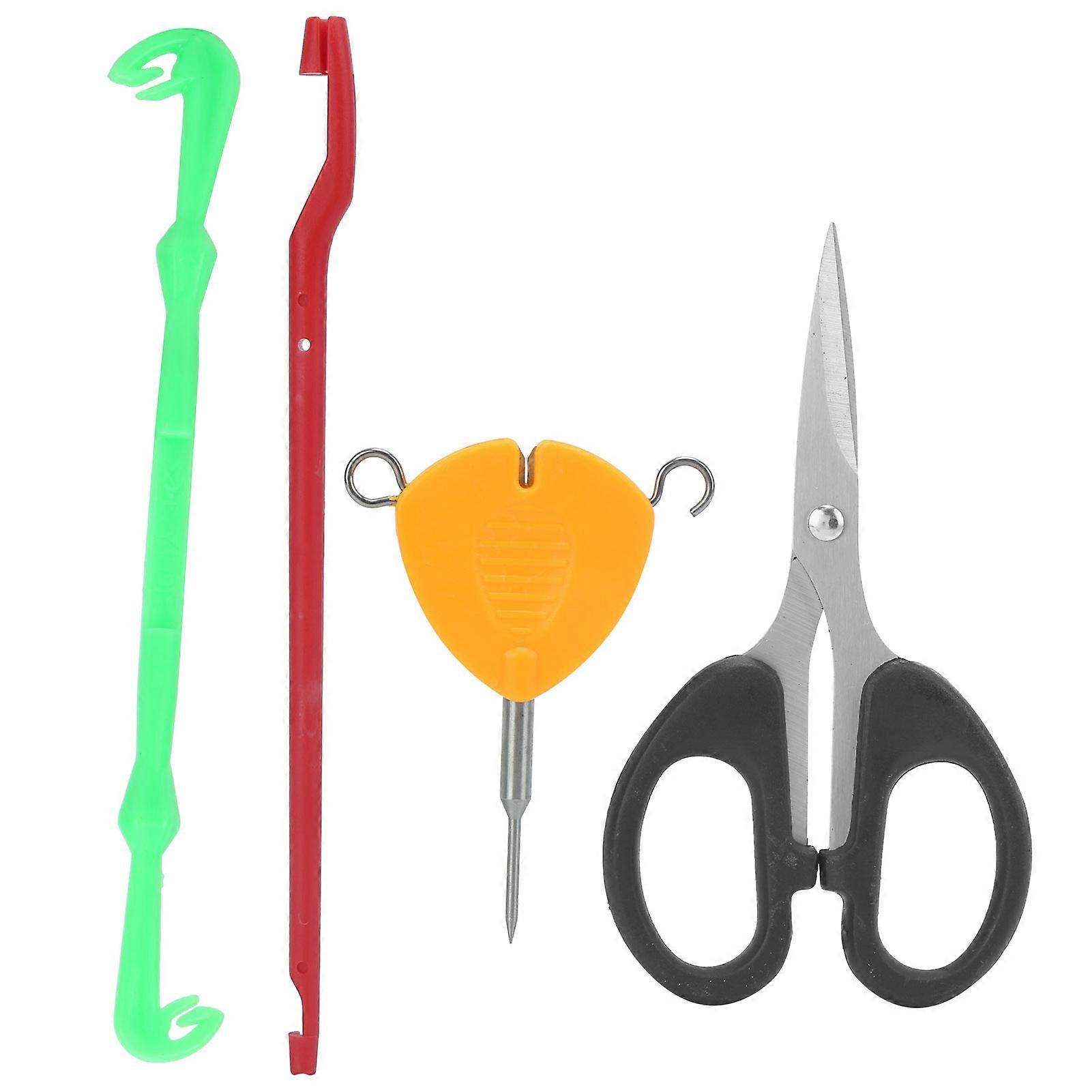 Fishing Baiting Rigs Tool Kit Multi Puller Tool Hook Tester Scissors Carp Fishing Tackle