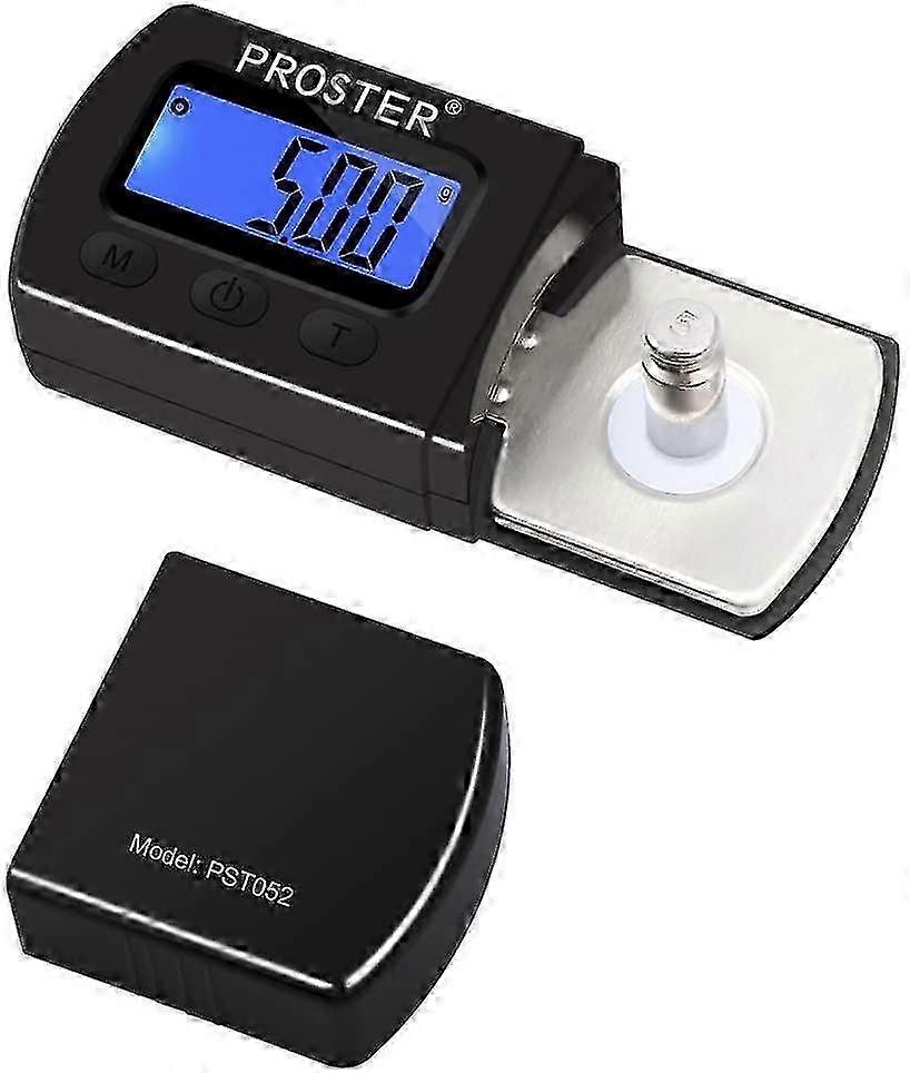 Mini Digital Turntable Scale 0.01g High Accuracy with Backlit LCD Display