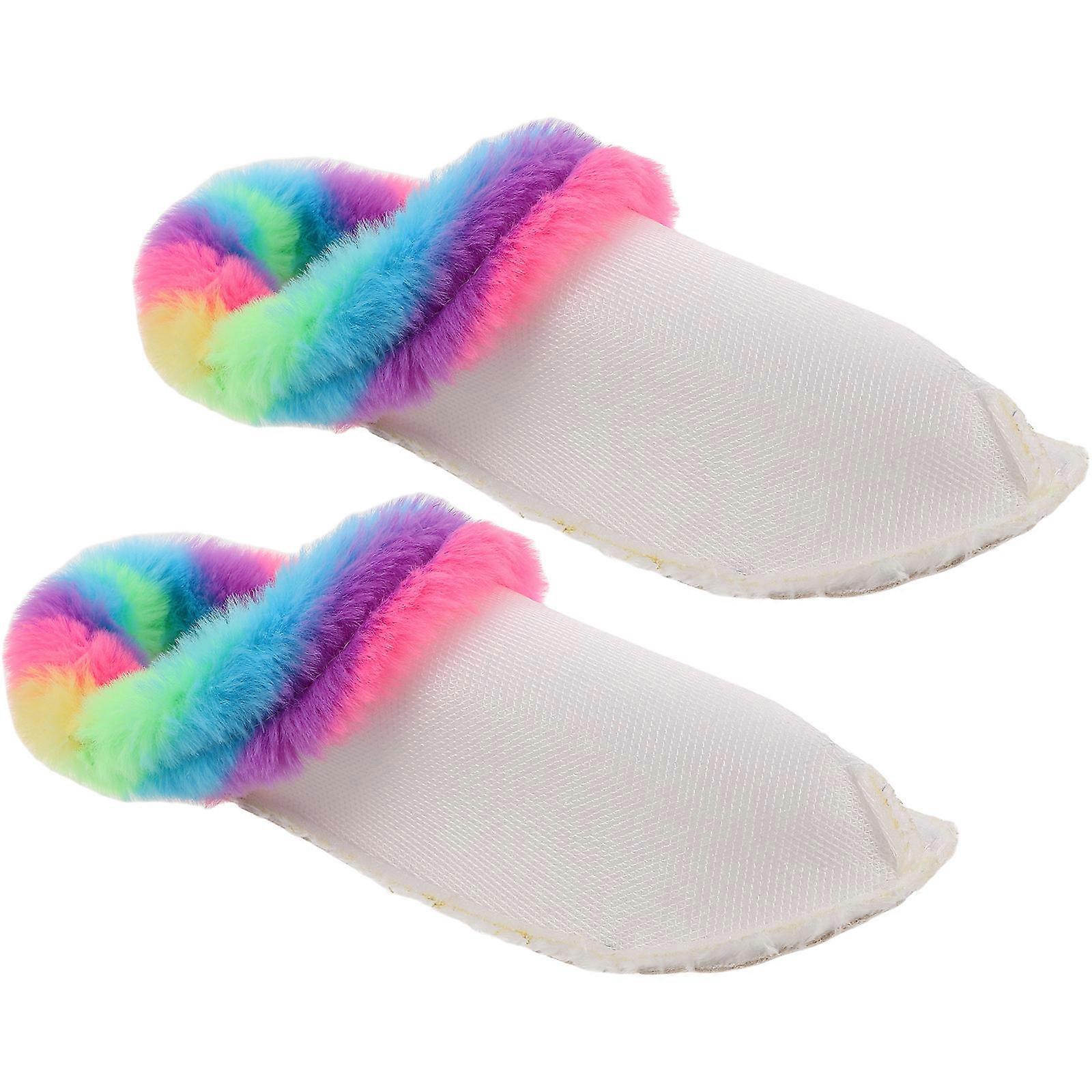 Comfortable Inserts Removable Furry Liners For Shoes Indoor Use Casual Wear Plush Fabric 1 Pair