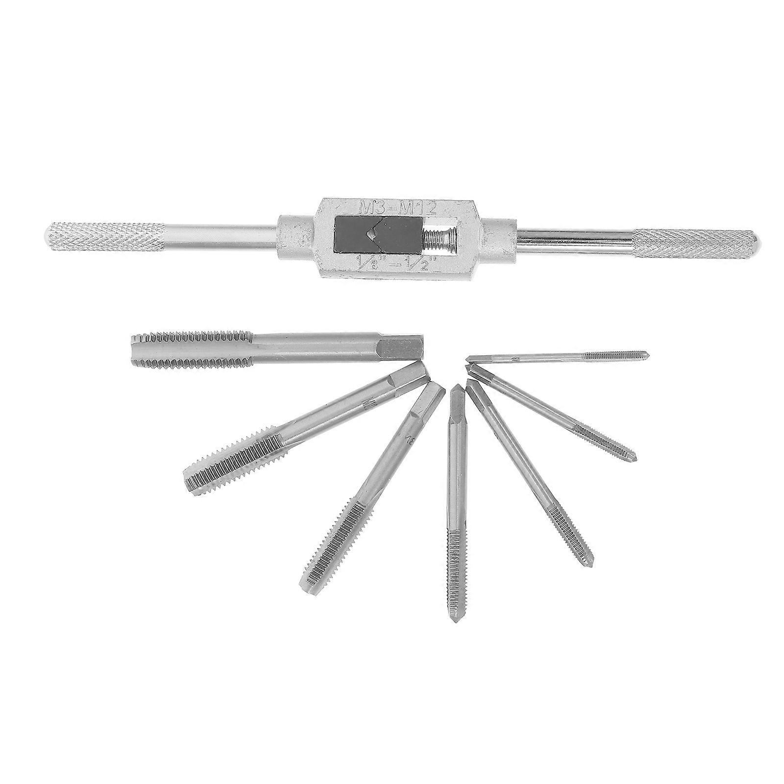 Simple Tap Wrench Set for Manual Tapping – Durable, High Hardness Thread Tapping Handle for Efficient and Reliable Performance