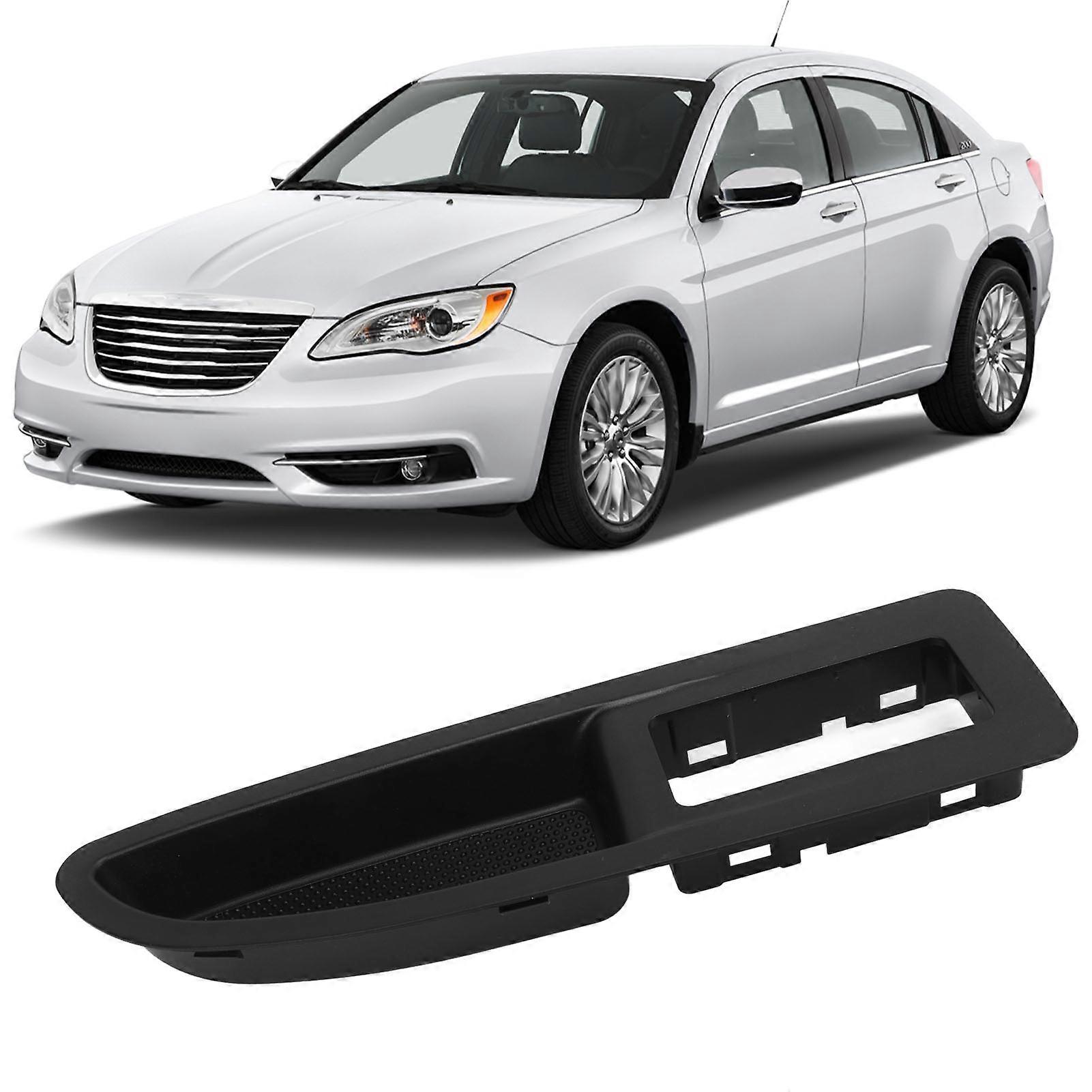 Window Switch Bezel Front Right Left Black Window Switch Panel Cover Replacement For DODGE AVENGER 2011 to 2014 Right 68223848AA 