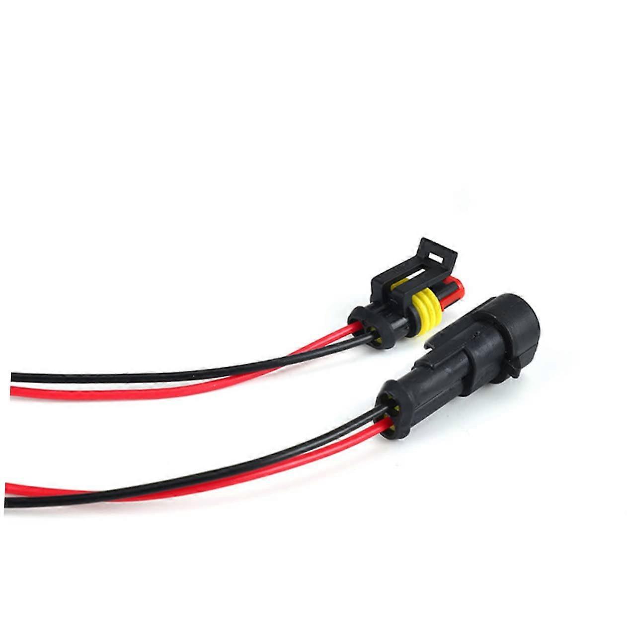 5 Pieces Waterproof Auto Electrical Connector Plug with Wiring Harness