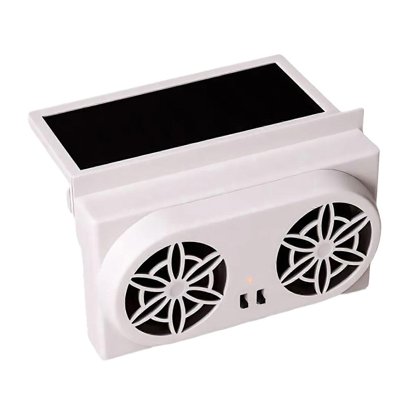 Sunlight Powered Auto Fan Air Circulation System No Battery Required Quick Cooling Solution For Camping Daily Commuting Multicolor