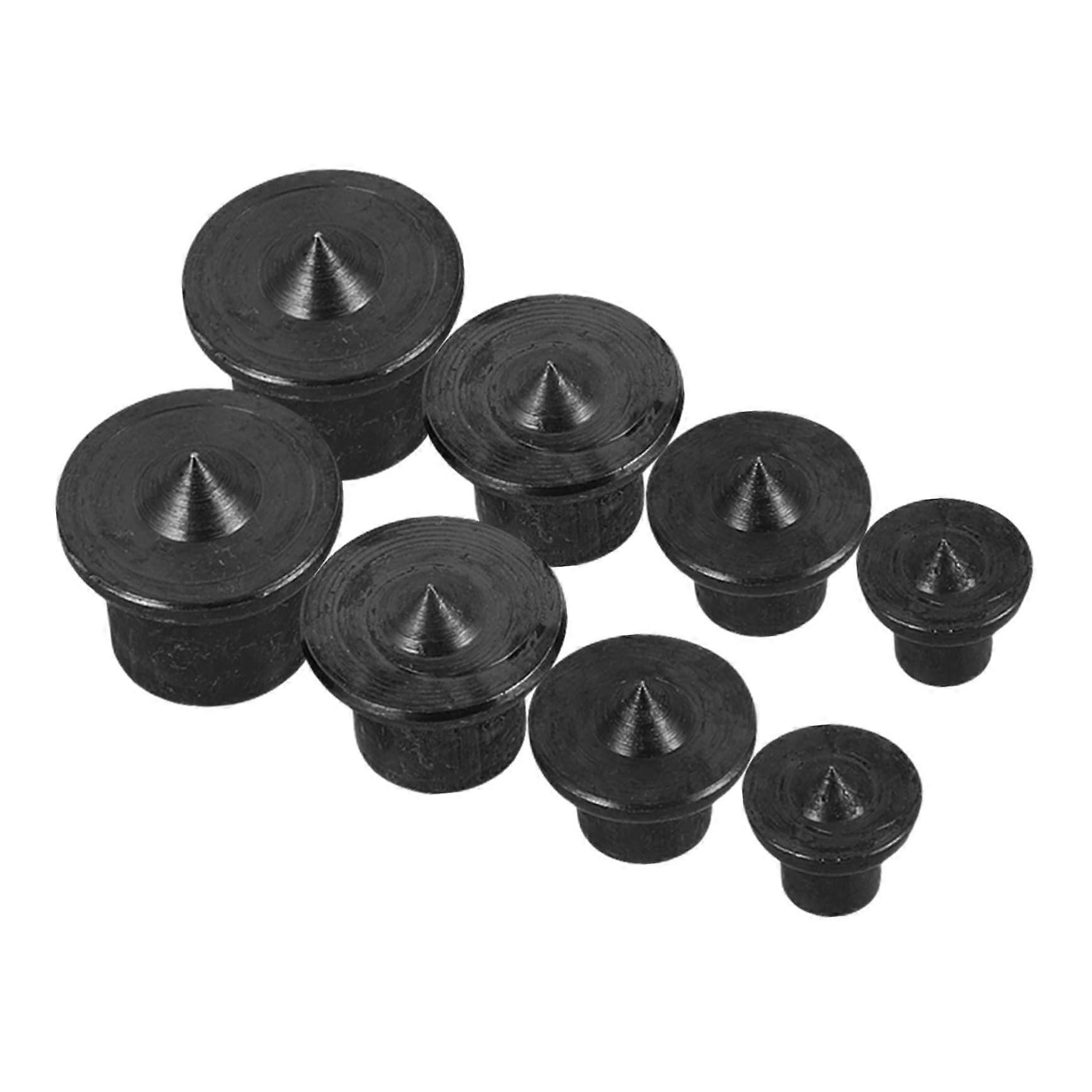 8Piece Dowel Transfer Plug Precise Centering Pins for Wood Joints, Furniture Making, and Woodworking, Easy to Use for Accurate Hole Drilling Transfer