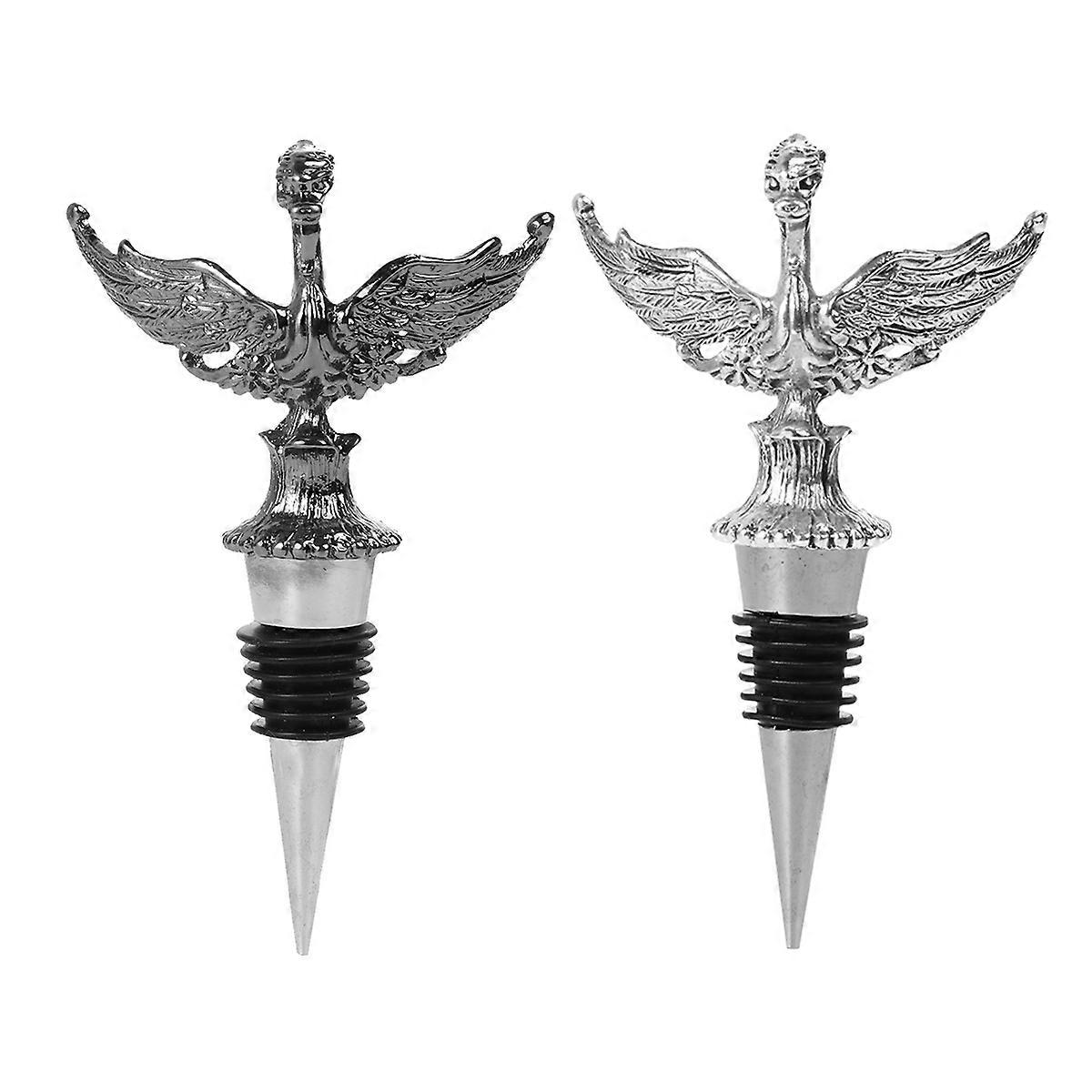 Reusable Stoppers Stoppers Sealing Home Use Silver 1Set
