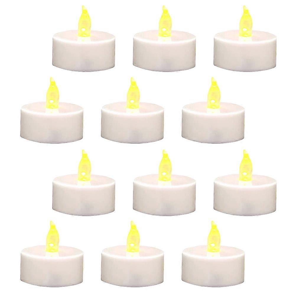 12pcs Decorative Simulation Candle Lamps Unique Home Lighting
