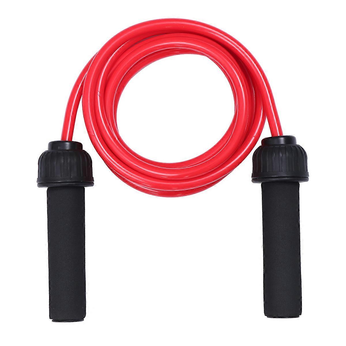 Workout Rope Jumprope For Working Out Gravity Exercise Equipment Home And Gym Use Red 1Set