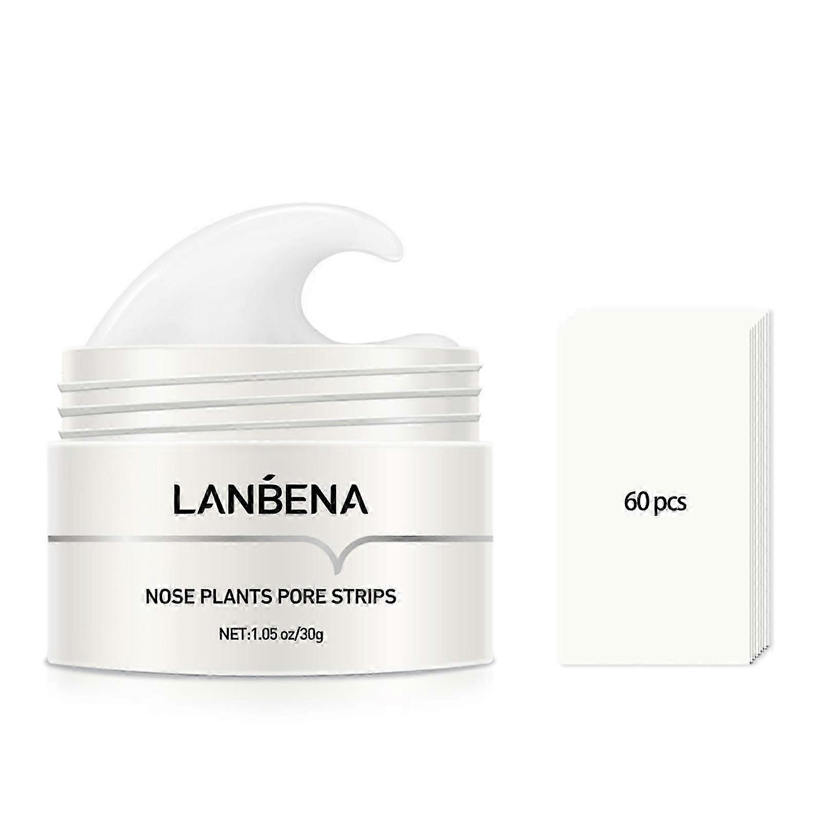 LANBENA Masque d’élimination des points noirs avec 60pcs Masque de points noirs rétractable pour les pores de papier