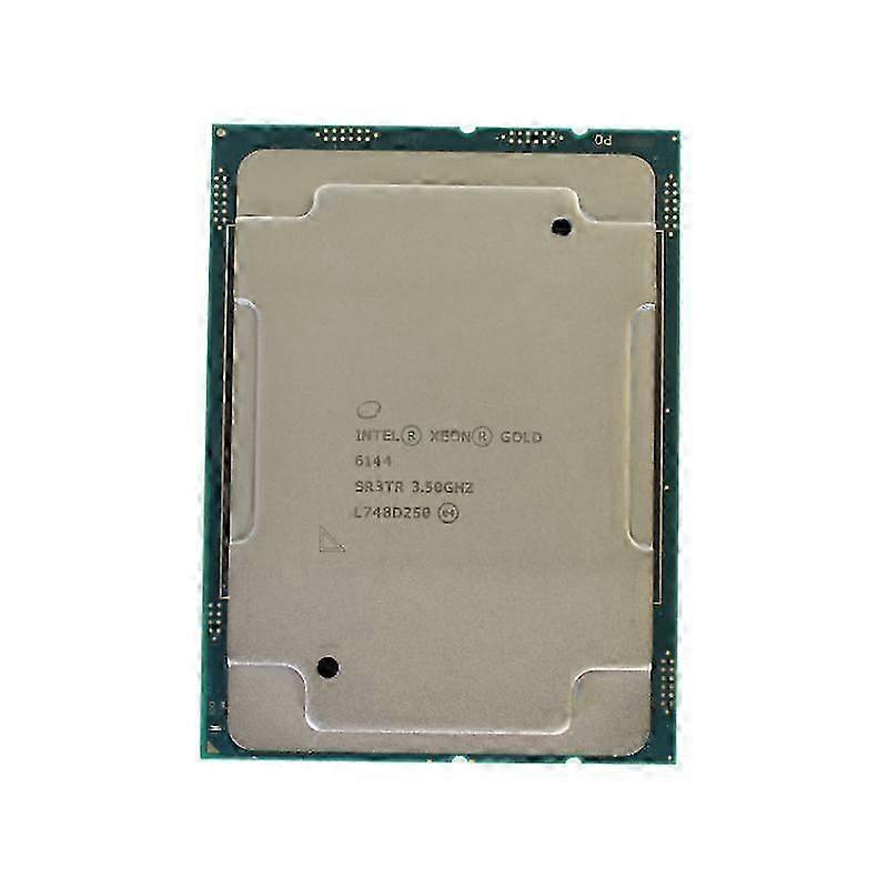 2025 Xeon GOLD 6144 CPU - Socket LGA 3647 8 kjerner 16 tråder 3,5 GHz 24,75 MB L3 Cache 150W.