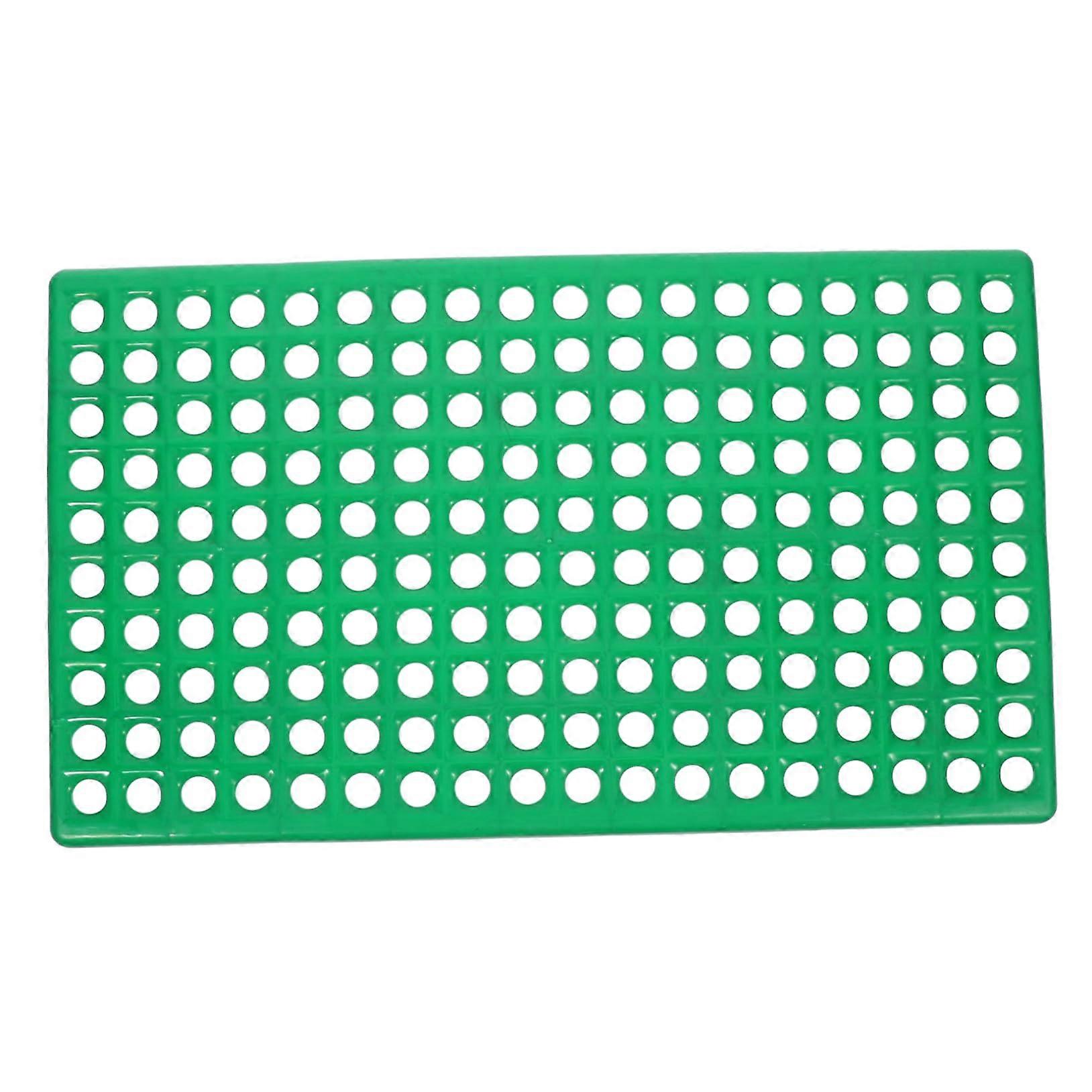 Cage hole mat for rabbit cages, practical feeding mat with ventilation design, safe and healthy living environment for small animals, easy to clean.