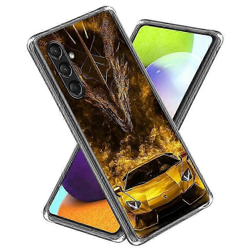 For Galaxy A26 5G Case Pattern Printed IMD Shockproof TPU Phone Cover