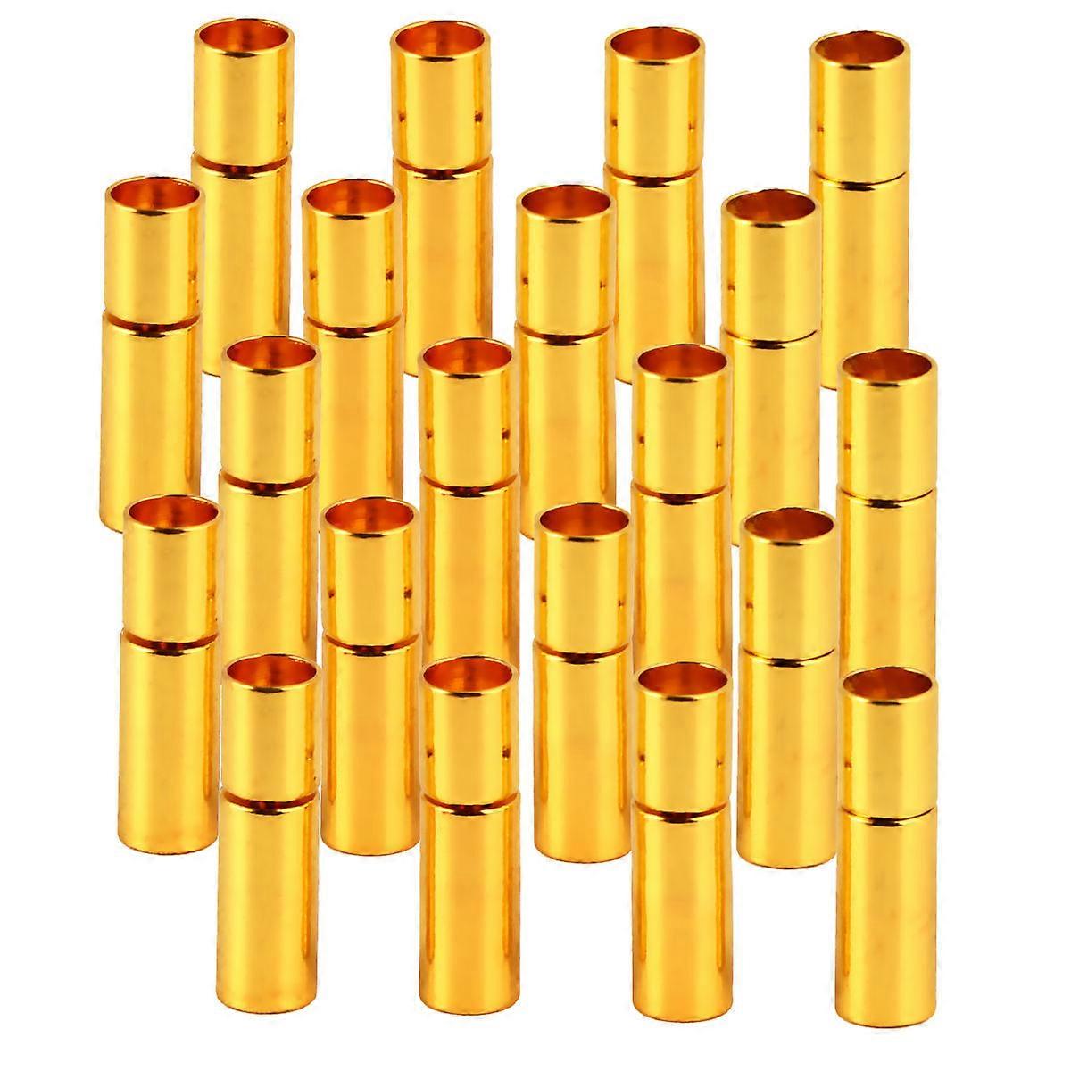 20PCS Golden Bracelet Buckle for DIY Jewelry Making – Easy to Use Clasp for Handmade Necklaces, Bracelets & Anklets in Craft Projects