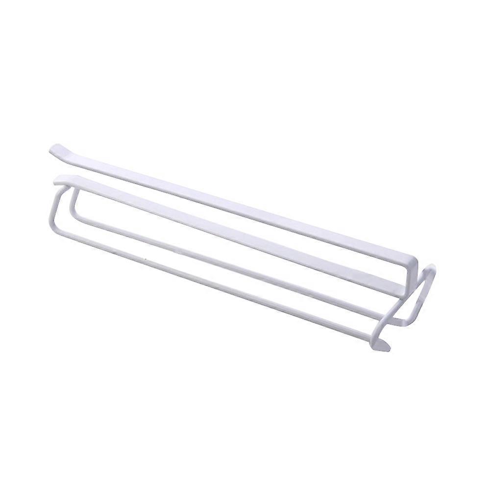 Iron White Wine Glass Holder for Hanging Cups Easy to Install Space Saver 7.5 Inches