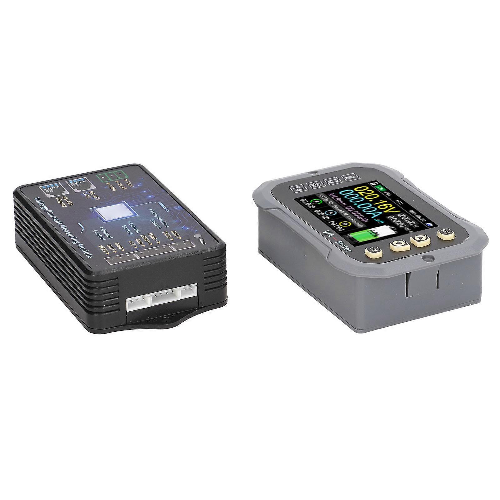 Battery Monitor Color LCD Display APP Control Voltage Current Measuring Module with Shunt 