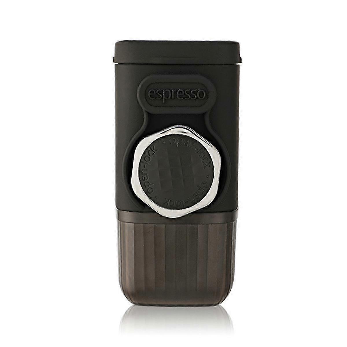Portable Espresso Maker For Ground Coffee & Capsules, Small Travel Coffee Machine, Ideal For Camping, Hiking, Office