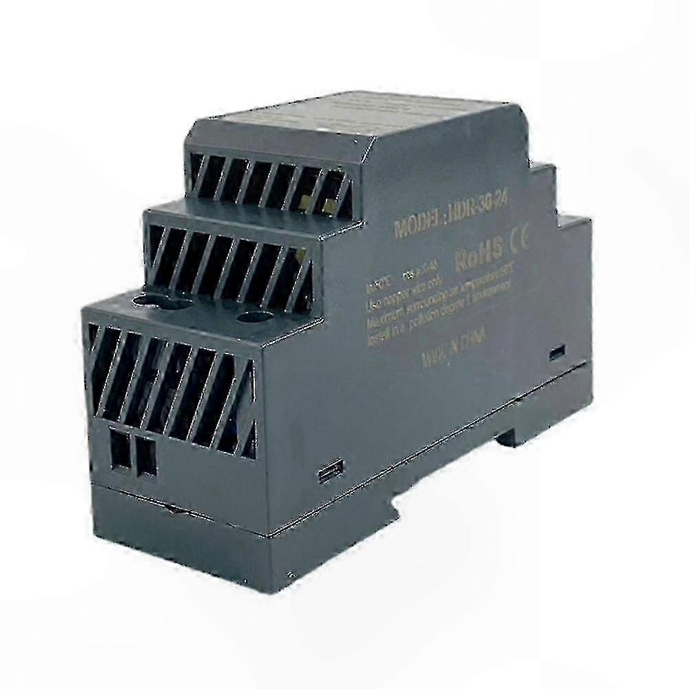 Ultra Slim Step Shape Din Rail Power Supply with Short Circuit Protection and LED Indicator for POE Devices