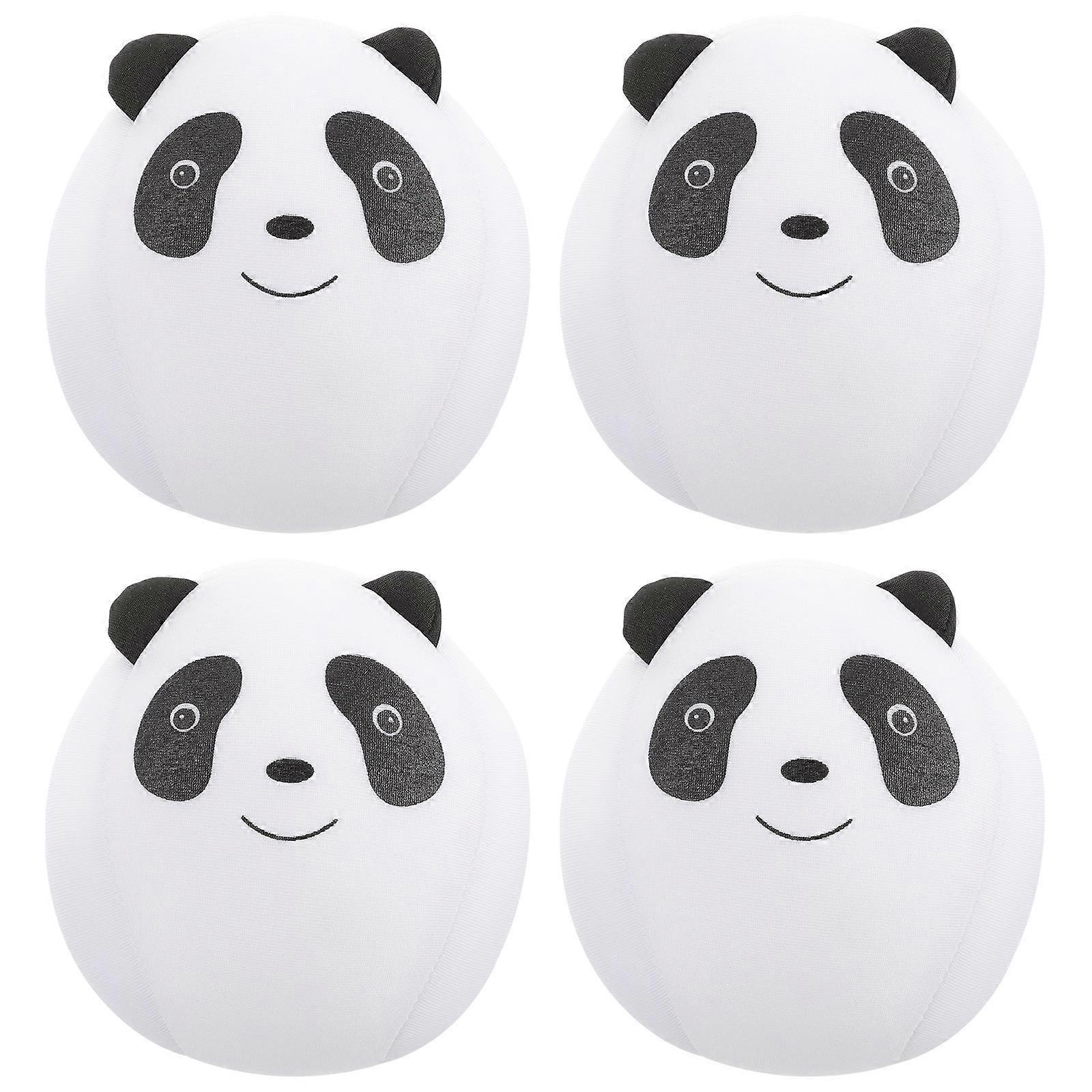 4pcs Panda Bean Bags Outdoor Toss Game for Kids & Adults – Enhances Hand Eye Coordination and Motor Skills, Ideal for Group or Solo Play