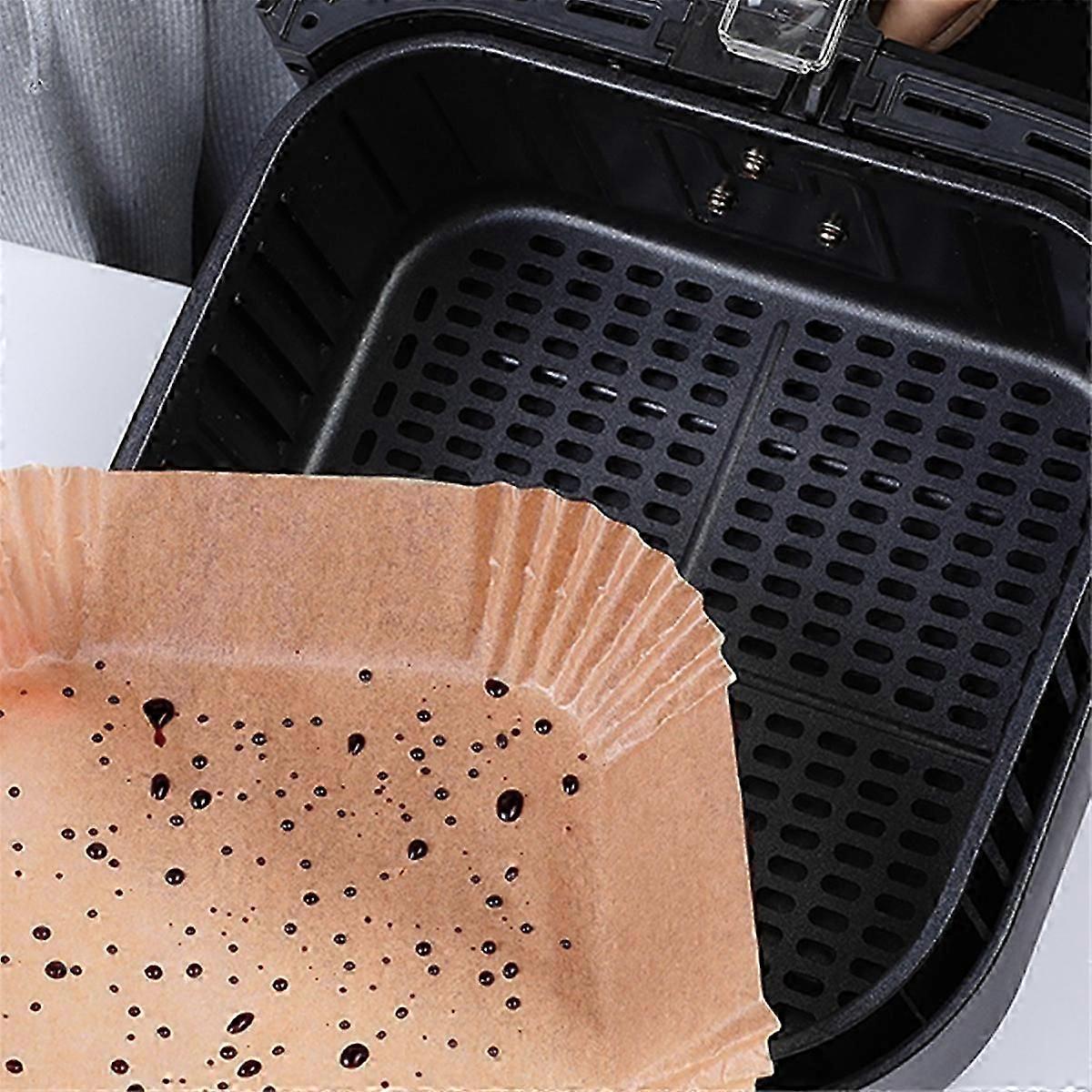 100PCS Air Fryer Baking Paper Square Parchment Paper