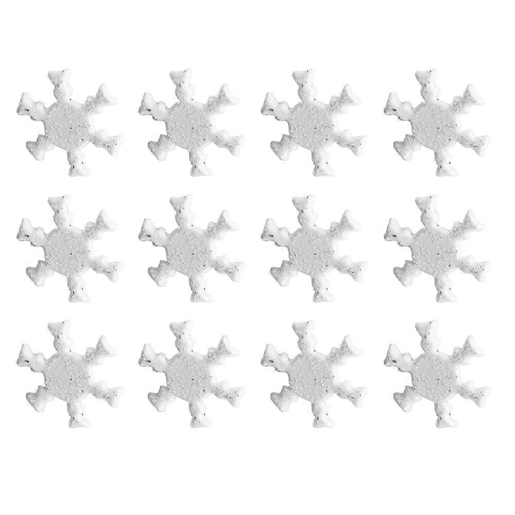 Mini Snowflake Brads 100Pack White Scrapbooking For Kids DIY Craft Projects Electroplating Process Paper Products