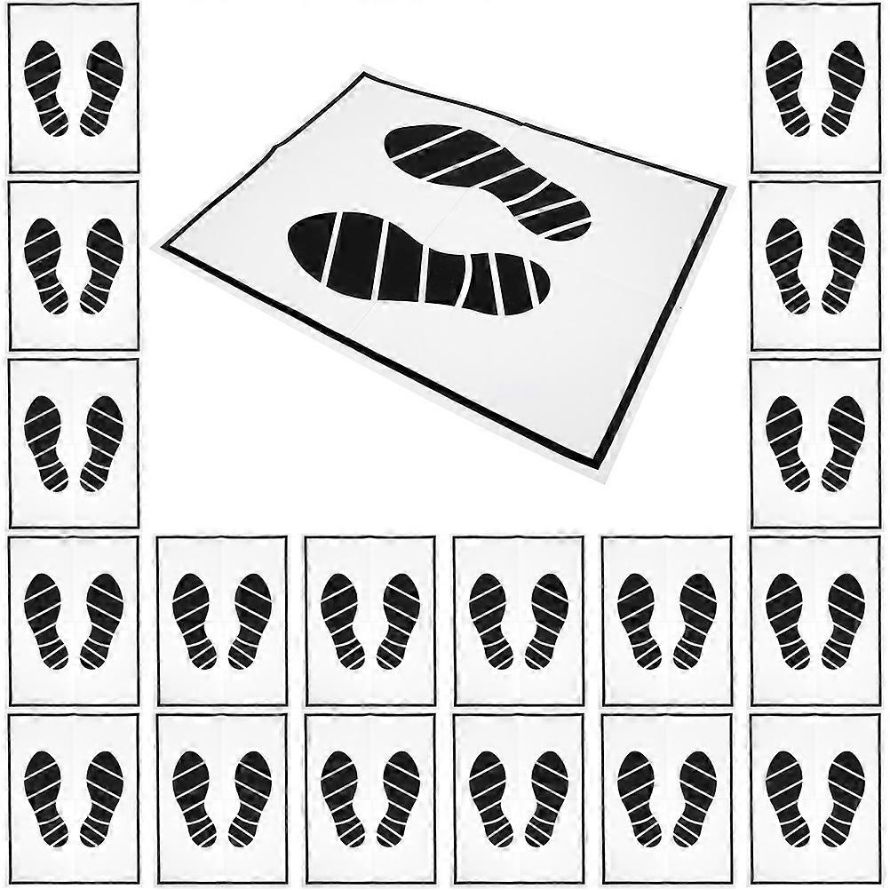 60 Pack Disposable Paper Car Floor Mats for Vehicle Detailing, Portable Foot Protection Pads for Car Maintenance and Interior Protection