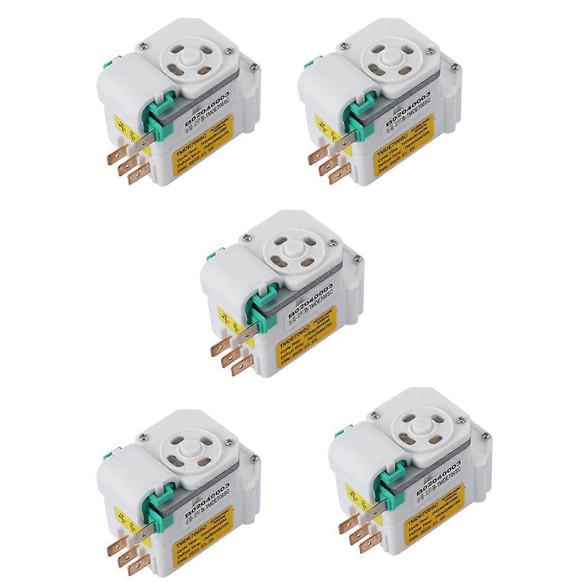5X Mechanical Defrosting Timer for Refrigerator Parts TMDE706SC Refrigerator Defrosting Timer