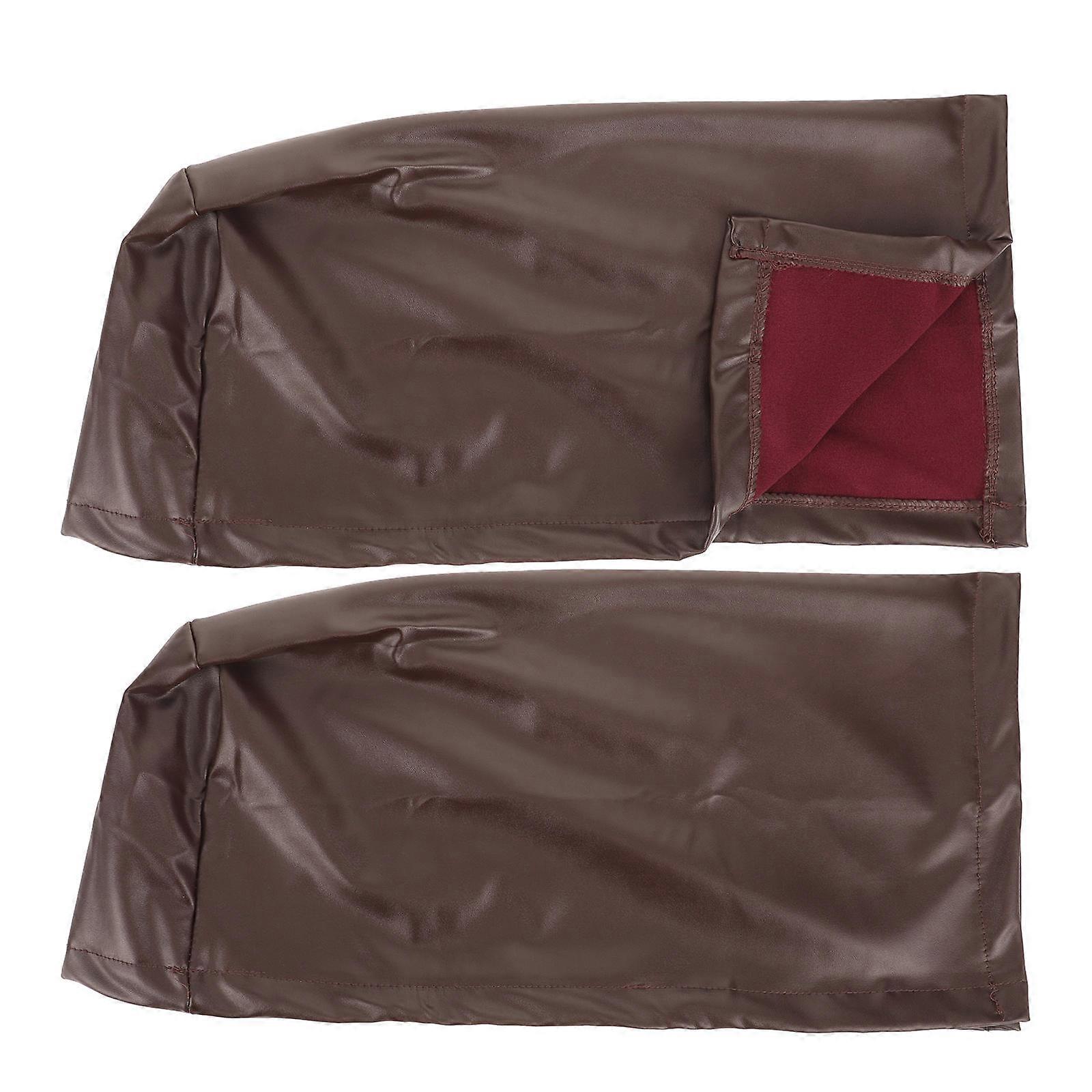 2pcs Elastic Sofa Armrest Covers Stretch Couch Armchair Covers