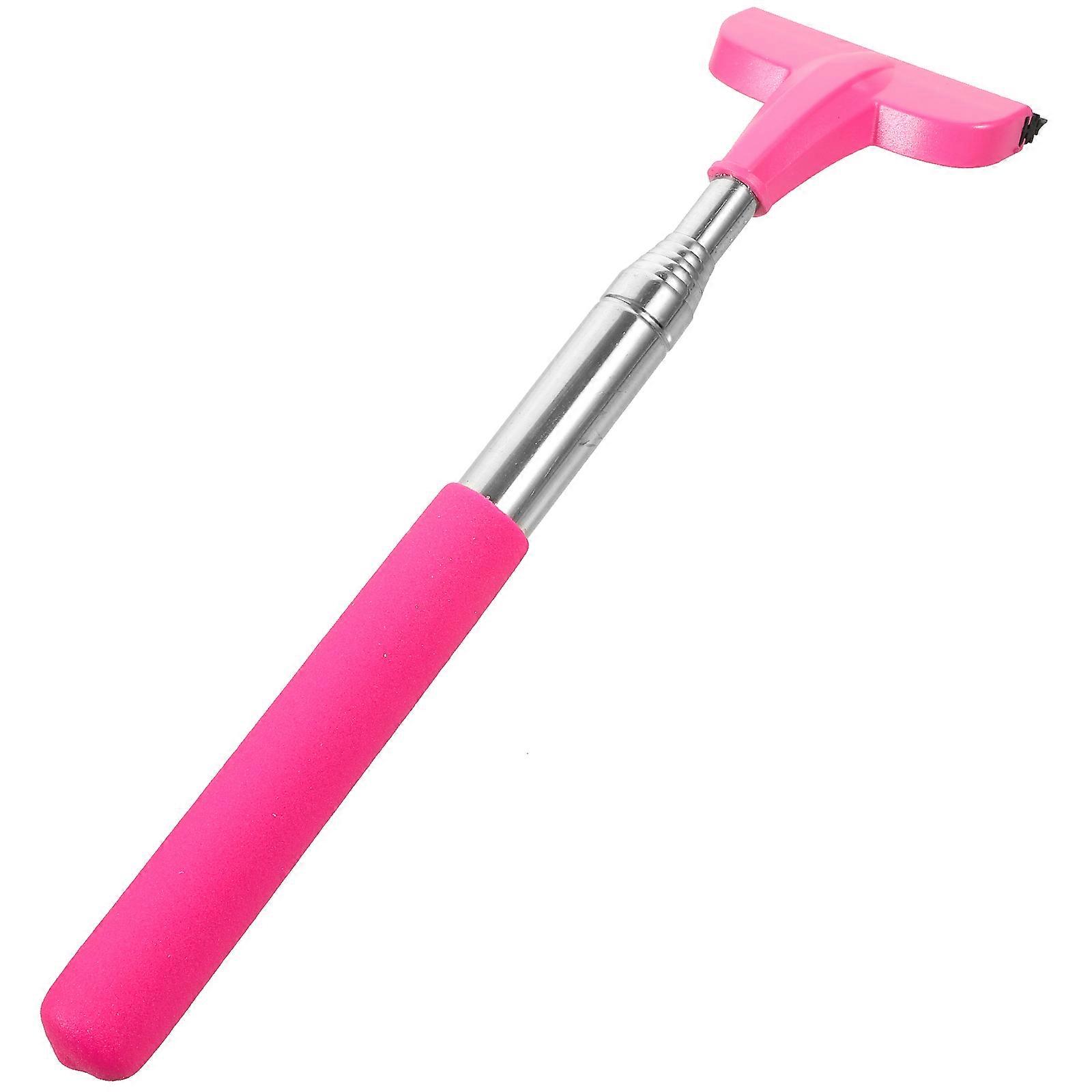 Window Squeegee Wiper Durable Tool For Car Accessories 25.00X7.00X2.00cm Pink Easy Installation 1Pcs