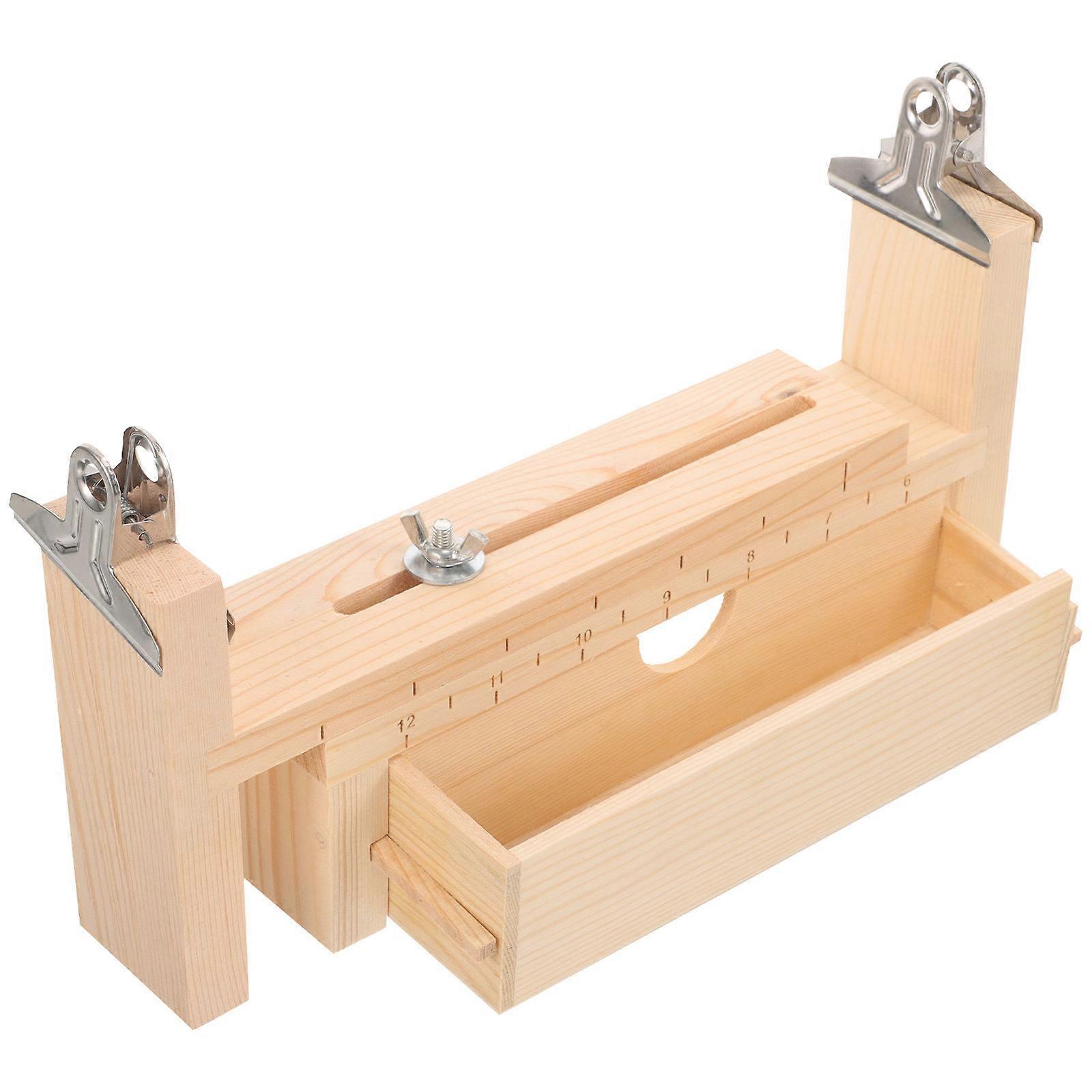 Lanyards Weaving Tool Wood Wrist Rope Maker for Woven 1Set Kit