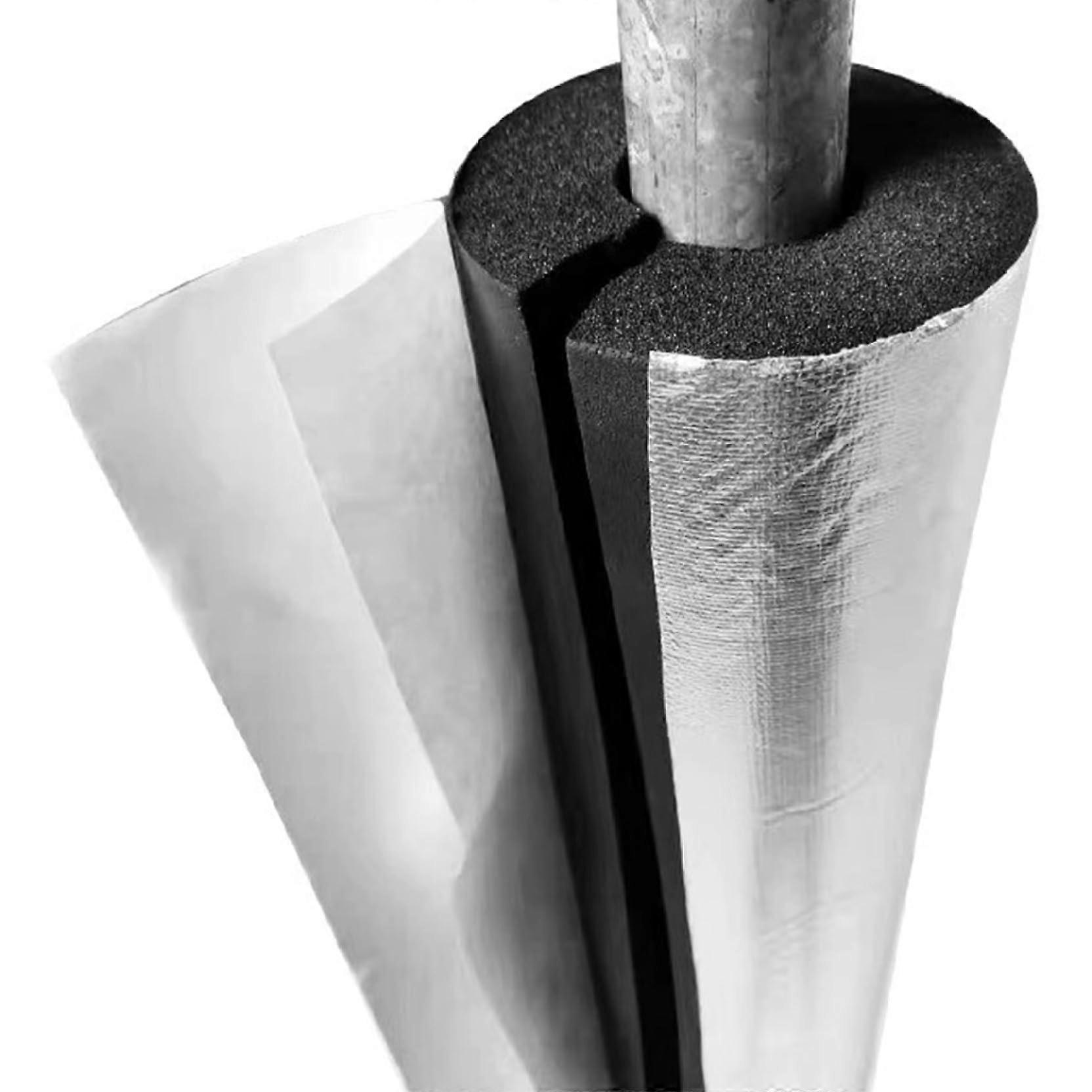 Foam pipe insulation tube inner diameter...1 inch Selfadhesive wrap foam pipe insulation for household and industrial use, insulated
