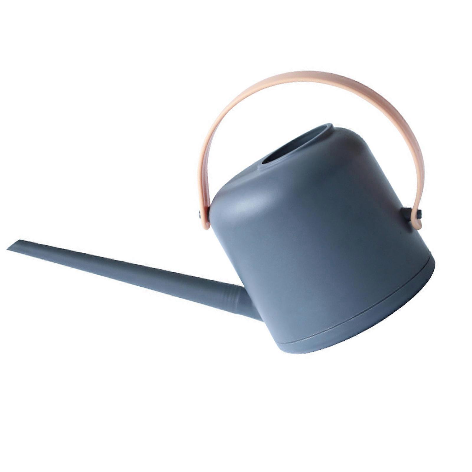 Decorative Watering Can 1800ml for Indoor and Outdoor Use with Long Spout Spout Garden Tool  Light Grey