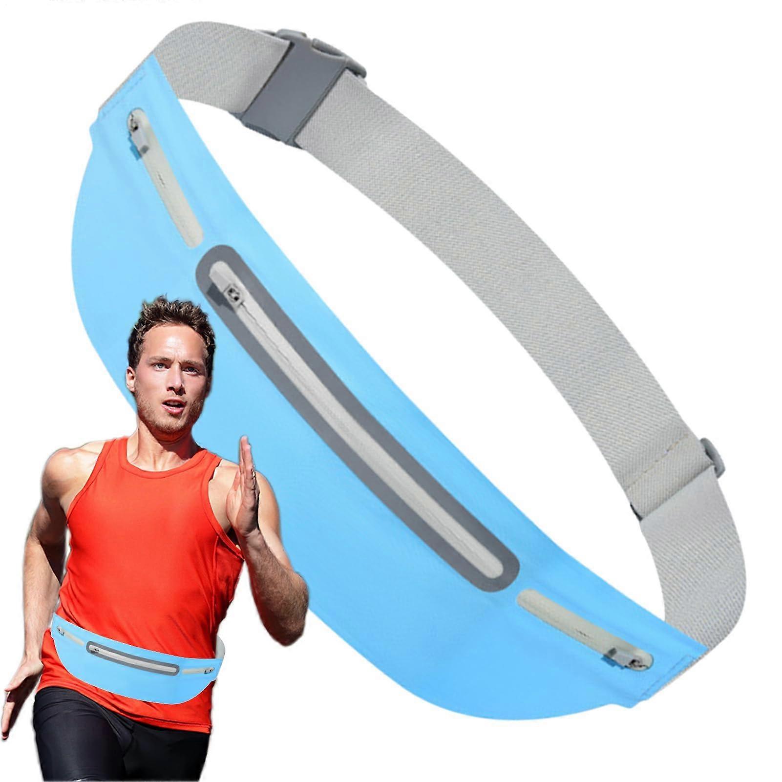 Women's waist bag  Fanny pack phone  Secure adjustable design, blue