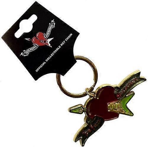 Tom Petty & The Heartbreakers Flying Heart Keyring
