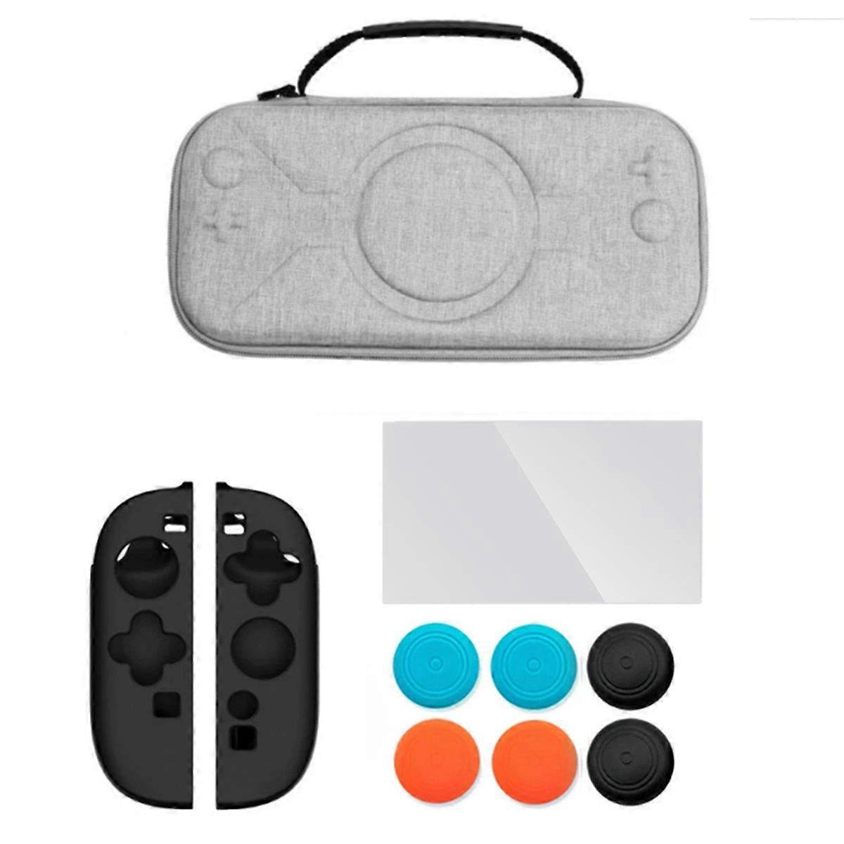 Carrying Case for Switch 2 Accessories Kit for 2 Screen Protector Cover Thumb Grip