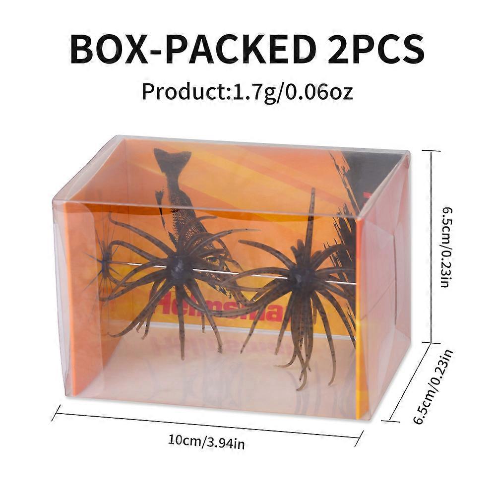 Floating sea urchin soft lure for lure fishing, bite-resistant, tear-resistant, high-elasticity, suitable for black pit and wild fishing soft bait