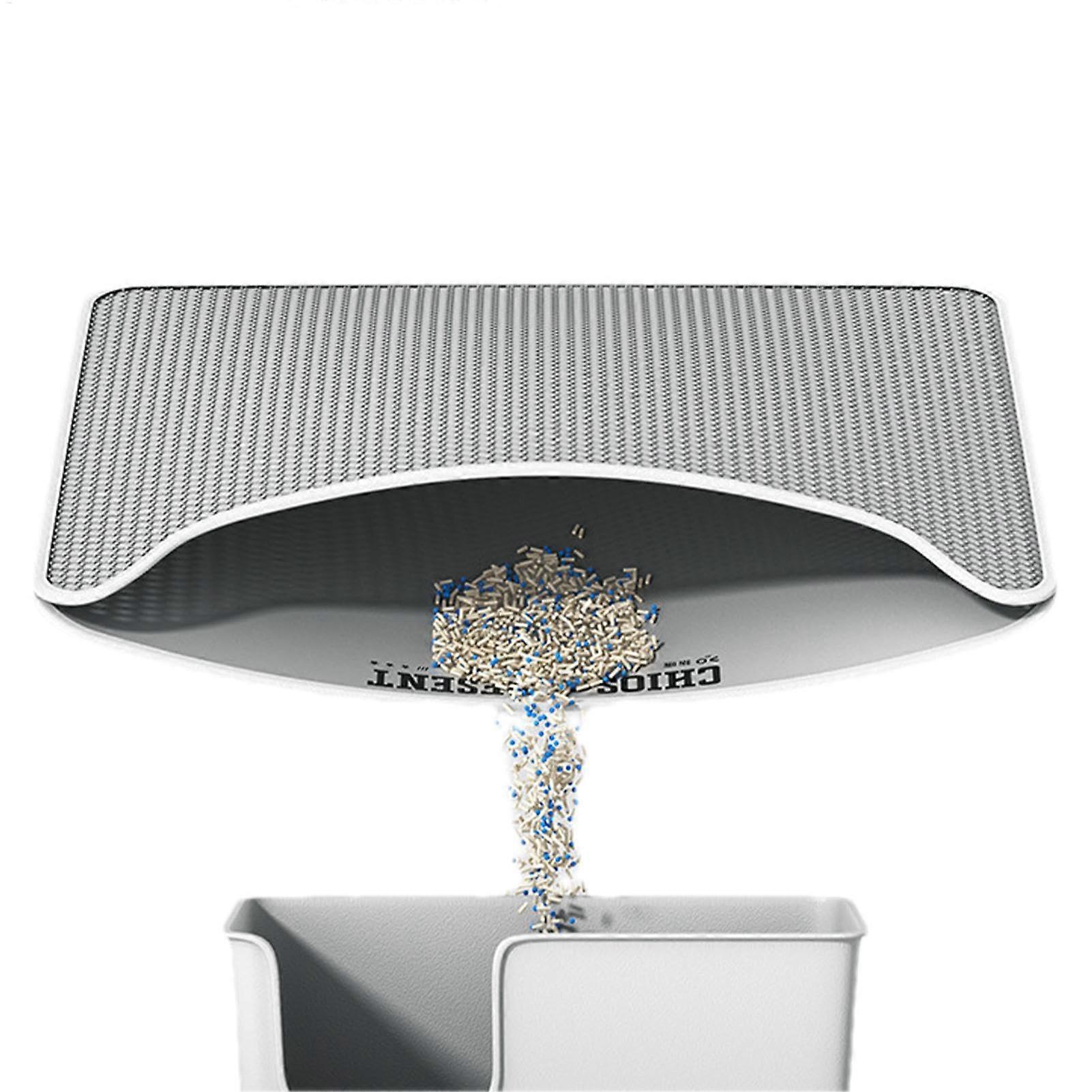 Katzenmatten – Waterproof Double-Layer Cat Litter Mat 60 x 90 Cm, Urine-Proof, Easy to Clean, Non-Slip Design