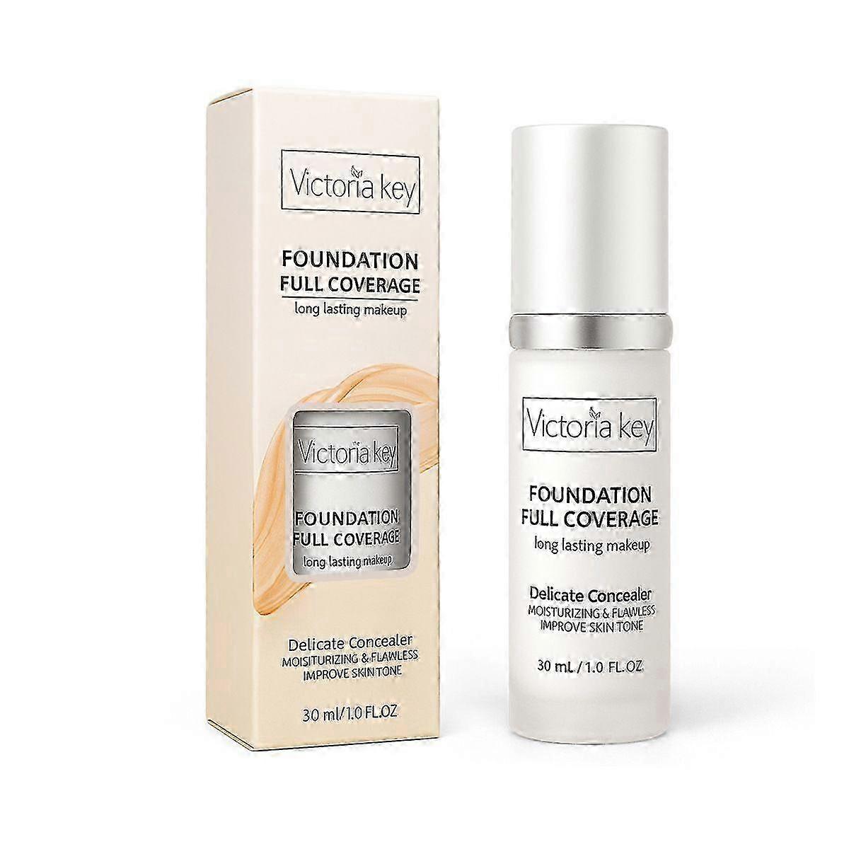 Color Changing Foundation, Flawless Liquid Color Changing Foundation For Aging Skin, Long Lasting Wa