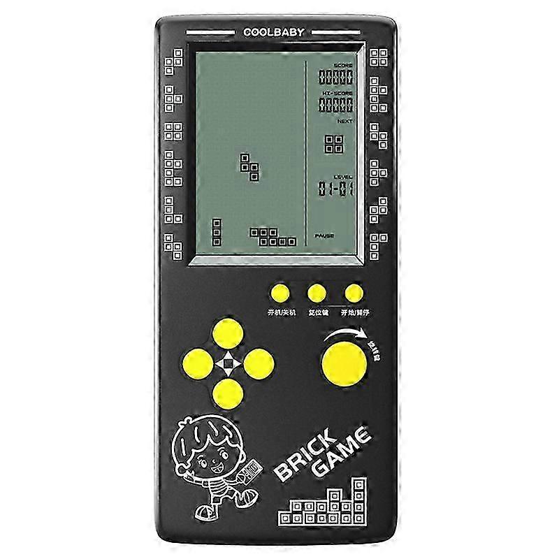 RS-100テトリスのゲーム・コンソールの古典的なブロックのゲームのパズルのゲームプレーヤーの手持ち型のゲーム・マシンの煉瓦ゲーム電池は含まれていませんBeyamis