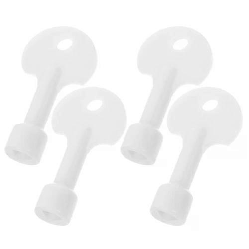 Triangle Key Lock, 4Pcs Plastic Trash Can Bin Keys for Outdoor Secure Lock Accessories