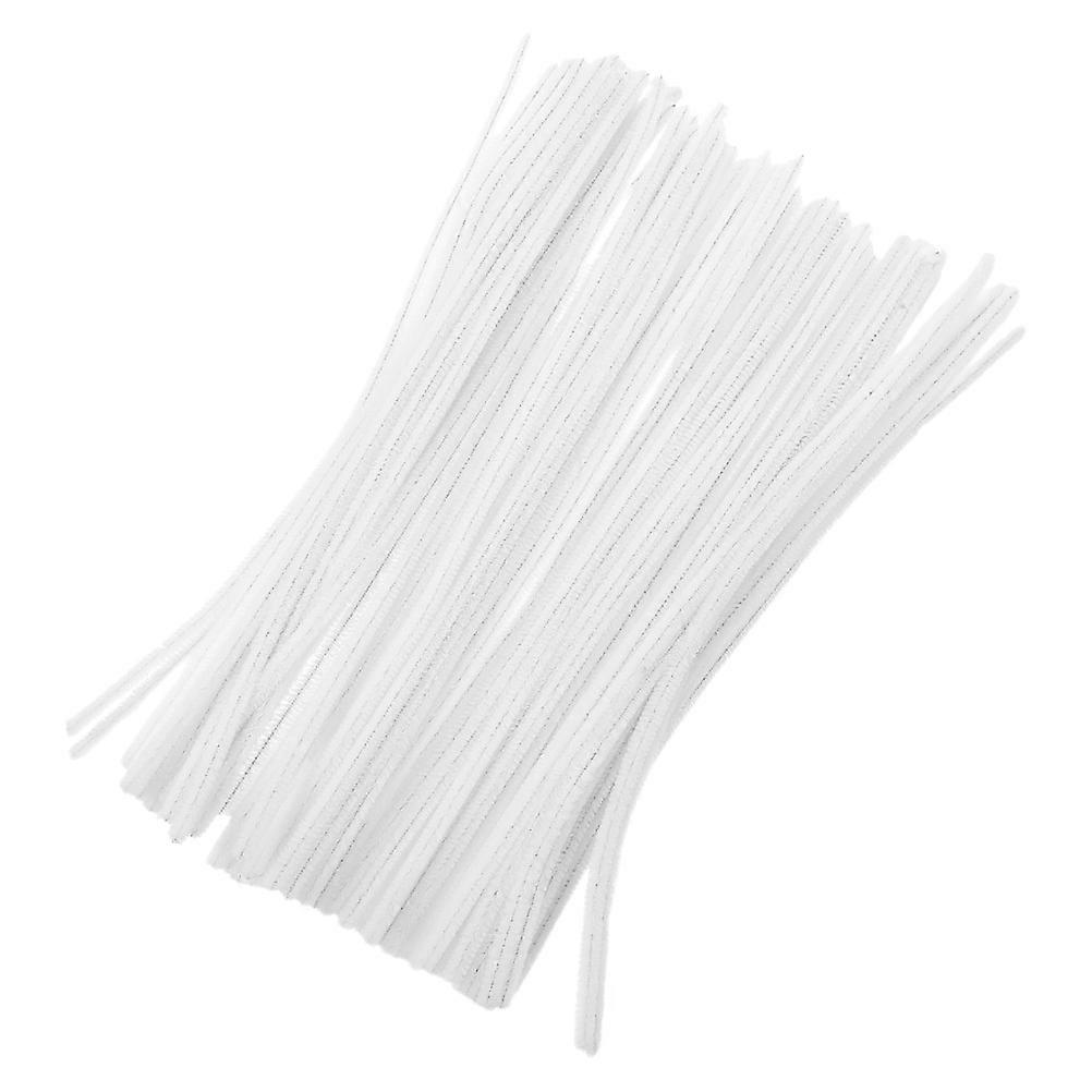 100pcs DIY Twisted Sticks Fluffy Craft Stems Twisting Material Supplies