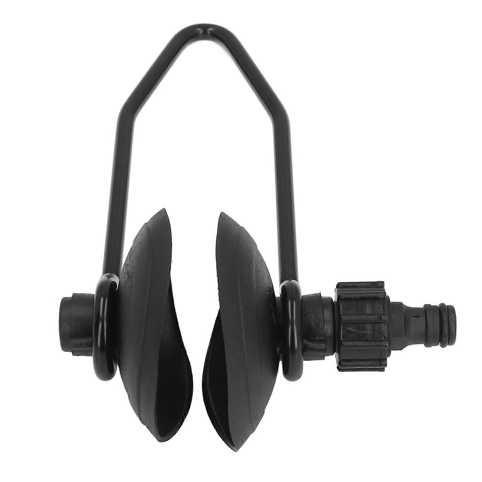 Universal Round Muff Motor Flusher with 16mm OD Adapter for Outboard Motors - Effective Sand, Silt, and Salt Removal