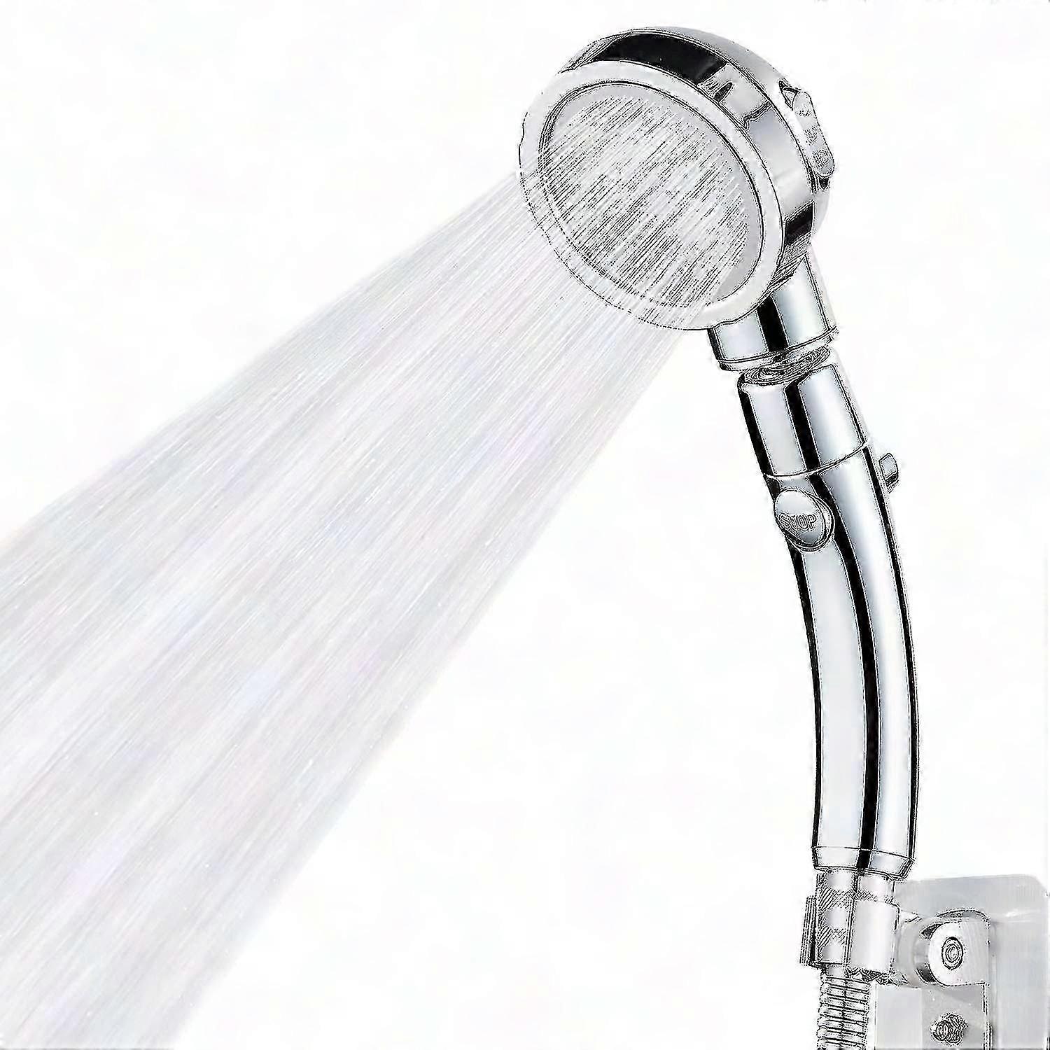 High Pressure Handheld Shower Head with On/Off Pause Switch for Efficient Showering