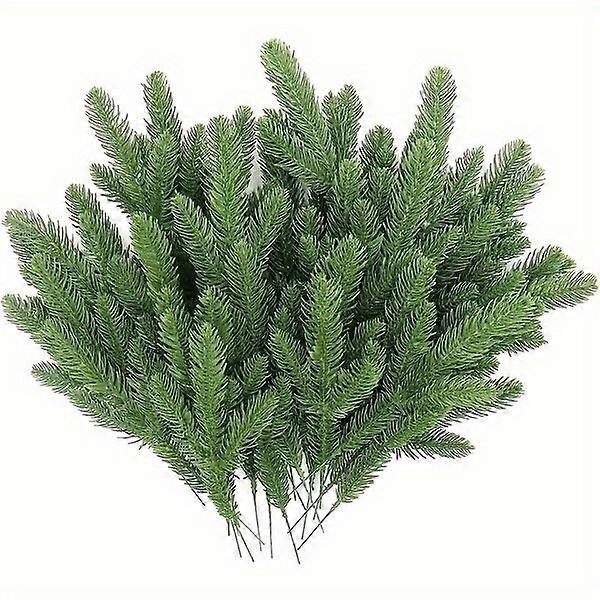 Artificial pine needle accessories, 50 pieces, save time and have a wide range of uses