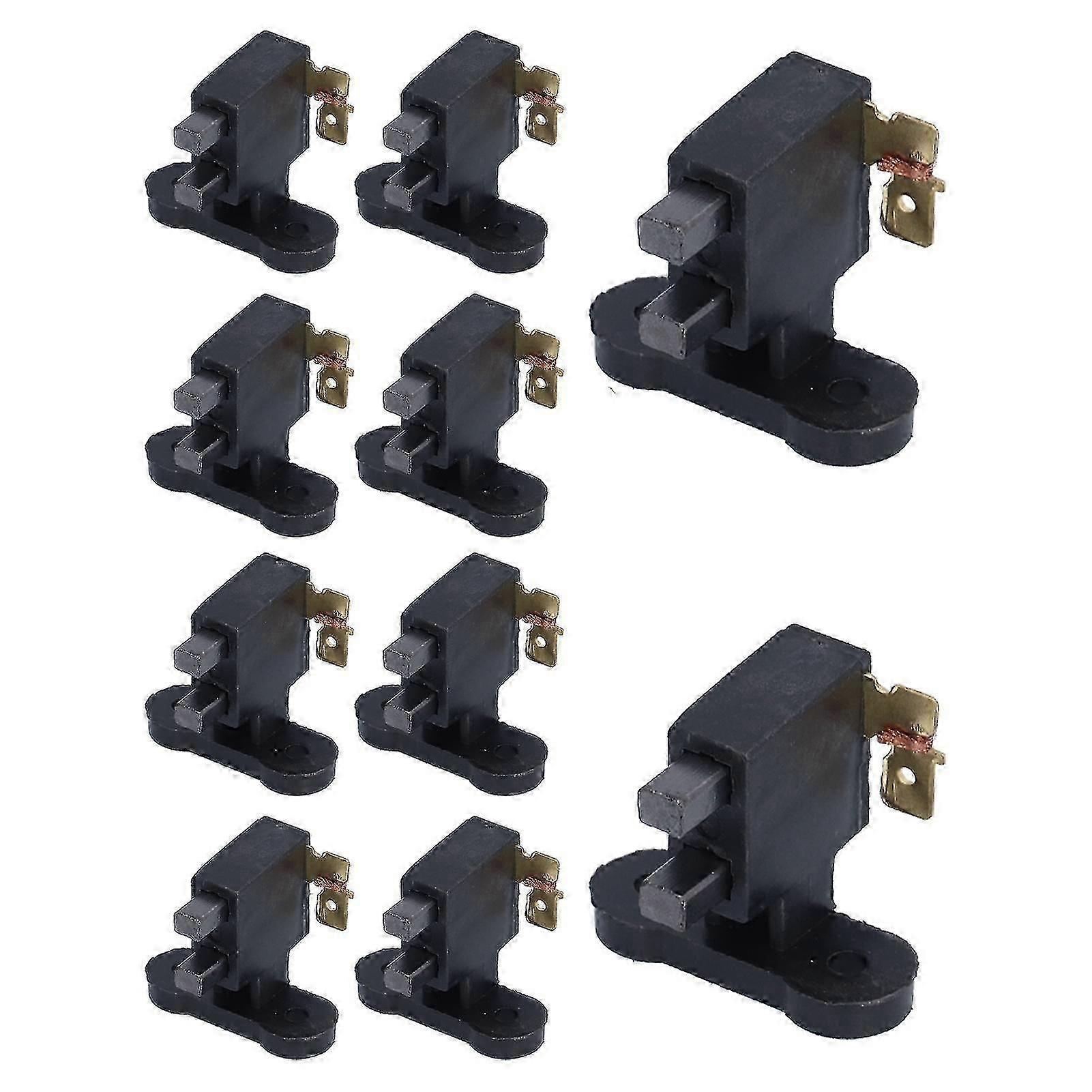 GX160 Generator Head Assembly - 10Pcs Carbon Brushes for Reliable Connection