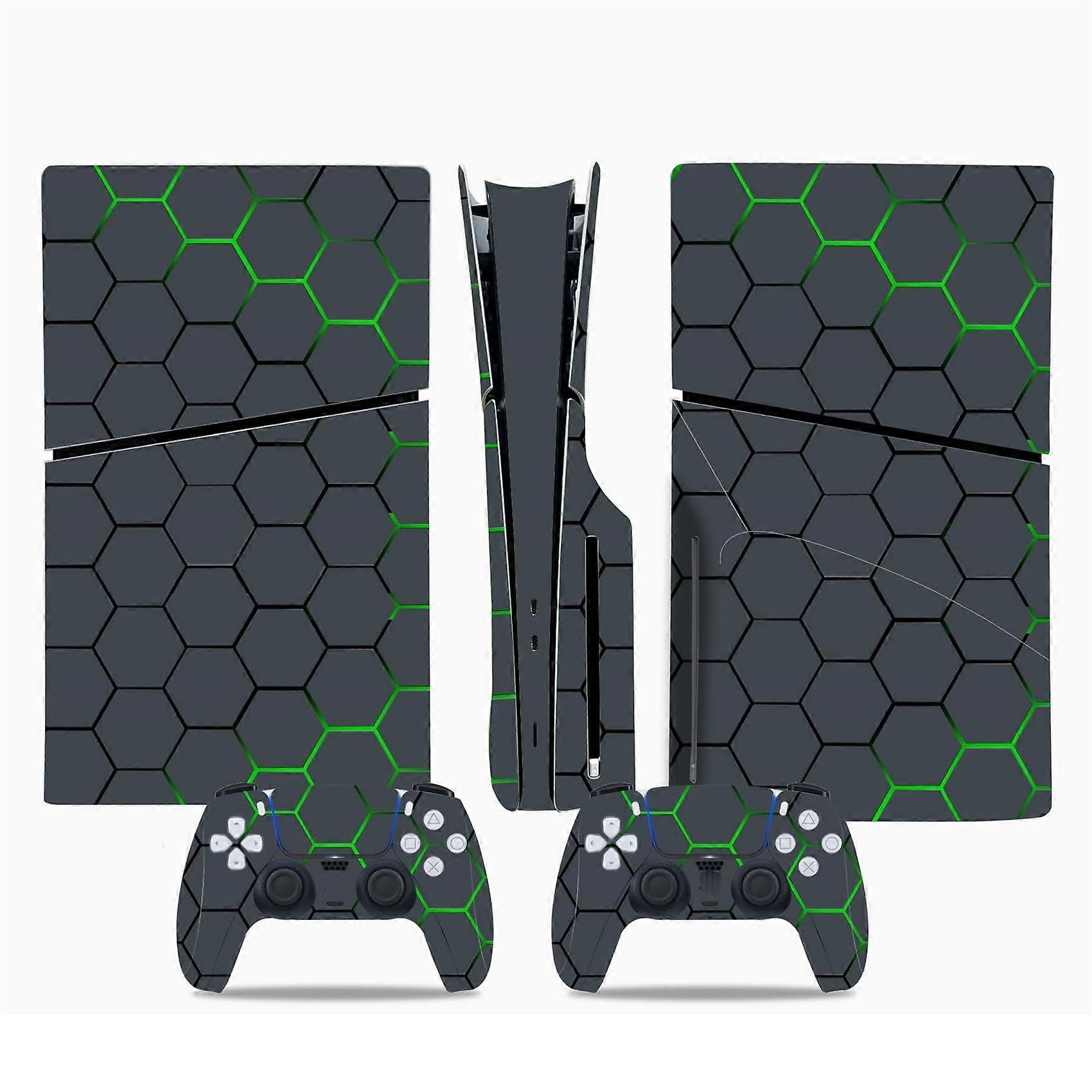 Anti Scratch For PS5 Slim Skin Disc Edition Digital Edition Vinyl Wraps, Scratch Resistant, Model 28051 No Foaming