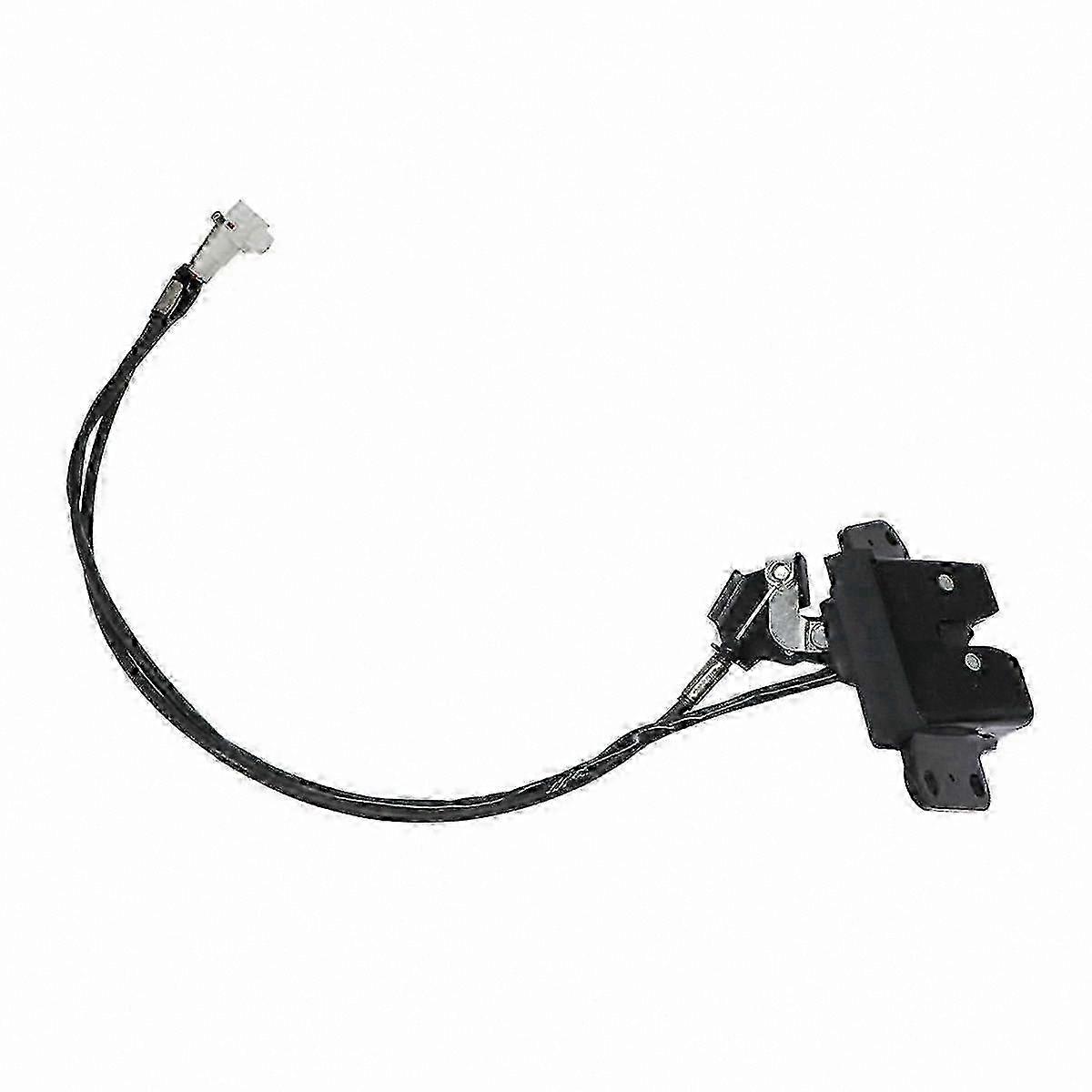 Hatch Door Lock Assembly Compatible with 4Runner 1998-2002, Replacement for 69350-35020 69350-35010Black