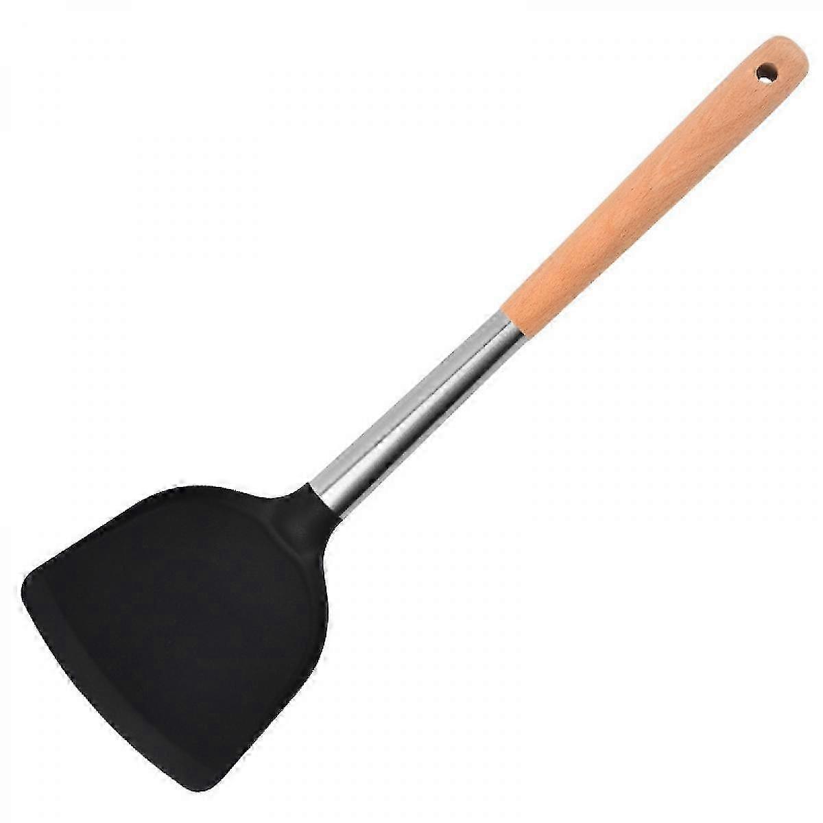 Silicone Solid ,Non Stick Slotted Kitchen Spatulas ,High Heat Resistant BPA Free Cooking Utensils ,Ideal Cookware for Fish ,Eggs